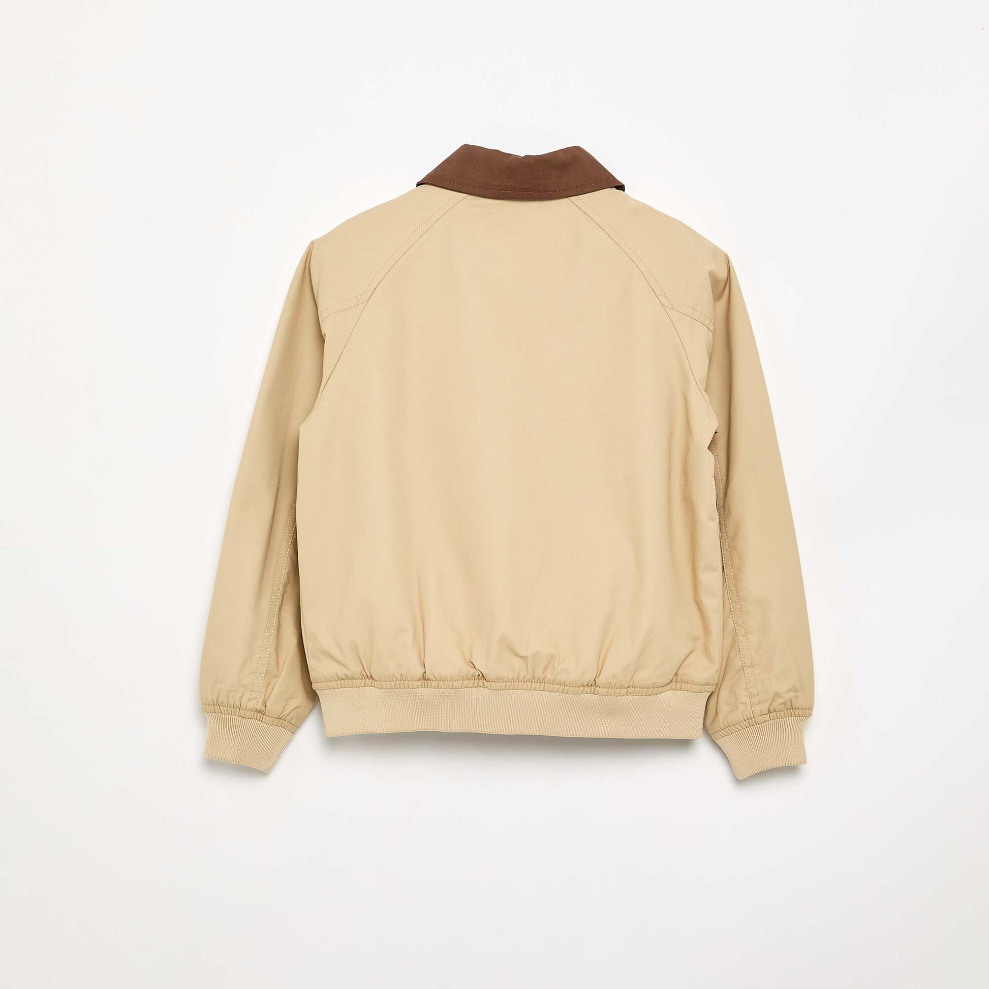 Blouson à ouverture zippée BEIGE