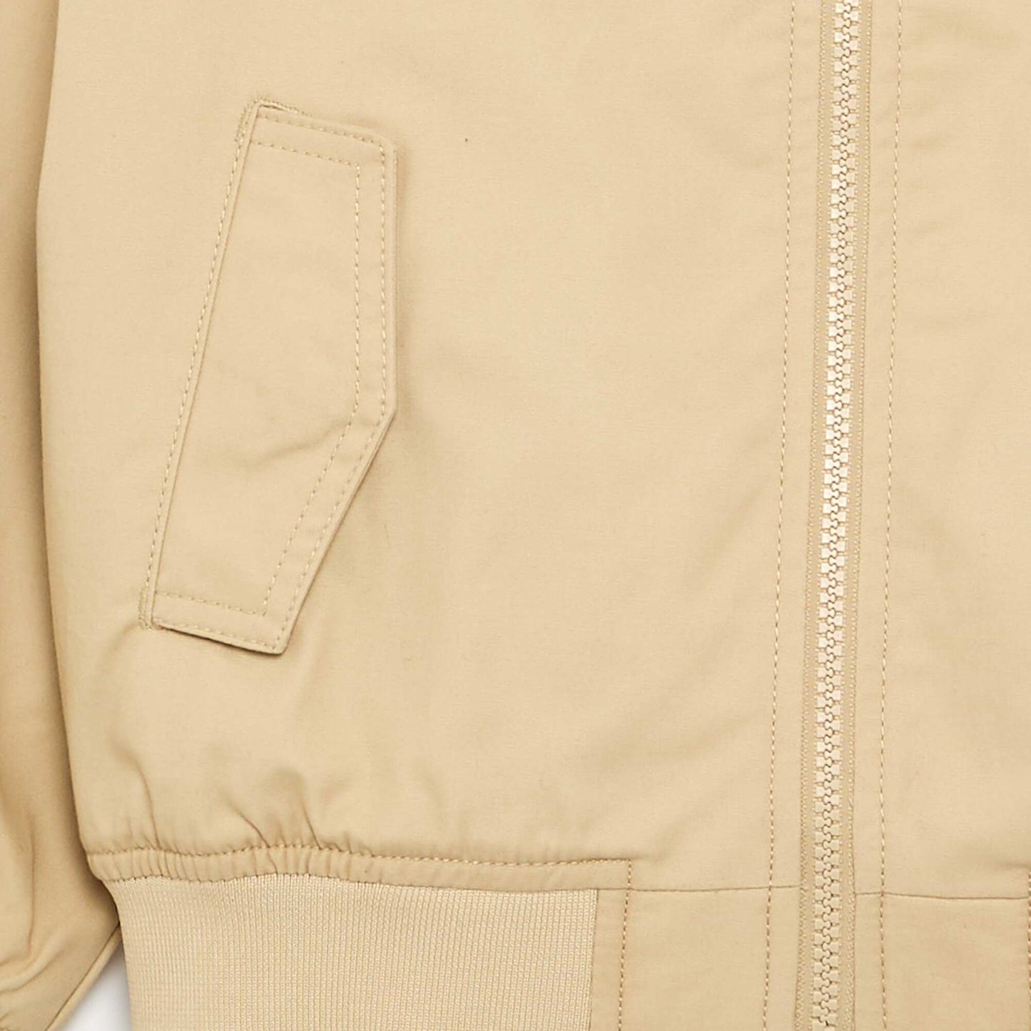 Blouson à ouverture zippée BEIGE