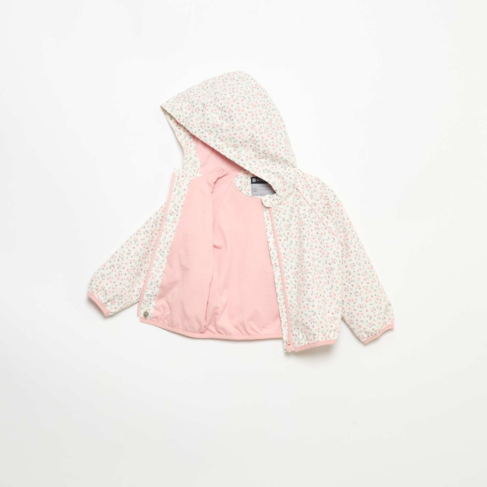 Coupe-vent léger à capuche ROSE