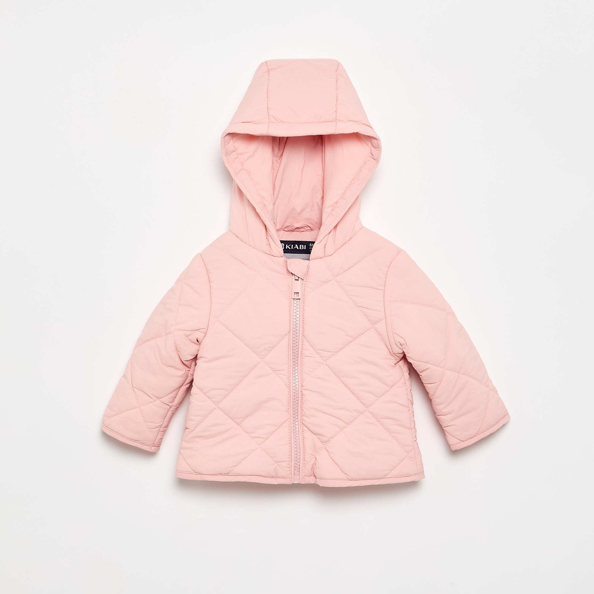 Blouson matelassé à capuche ROSE