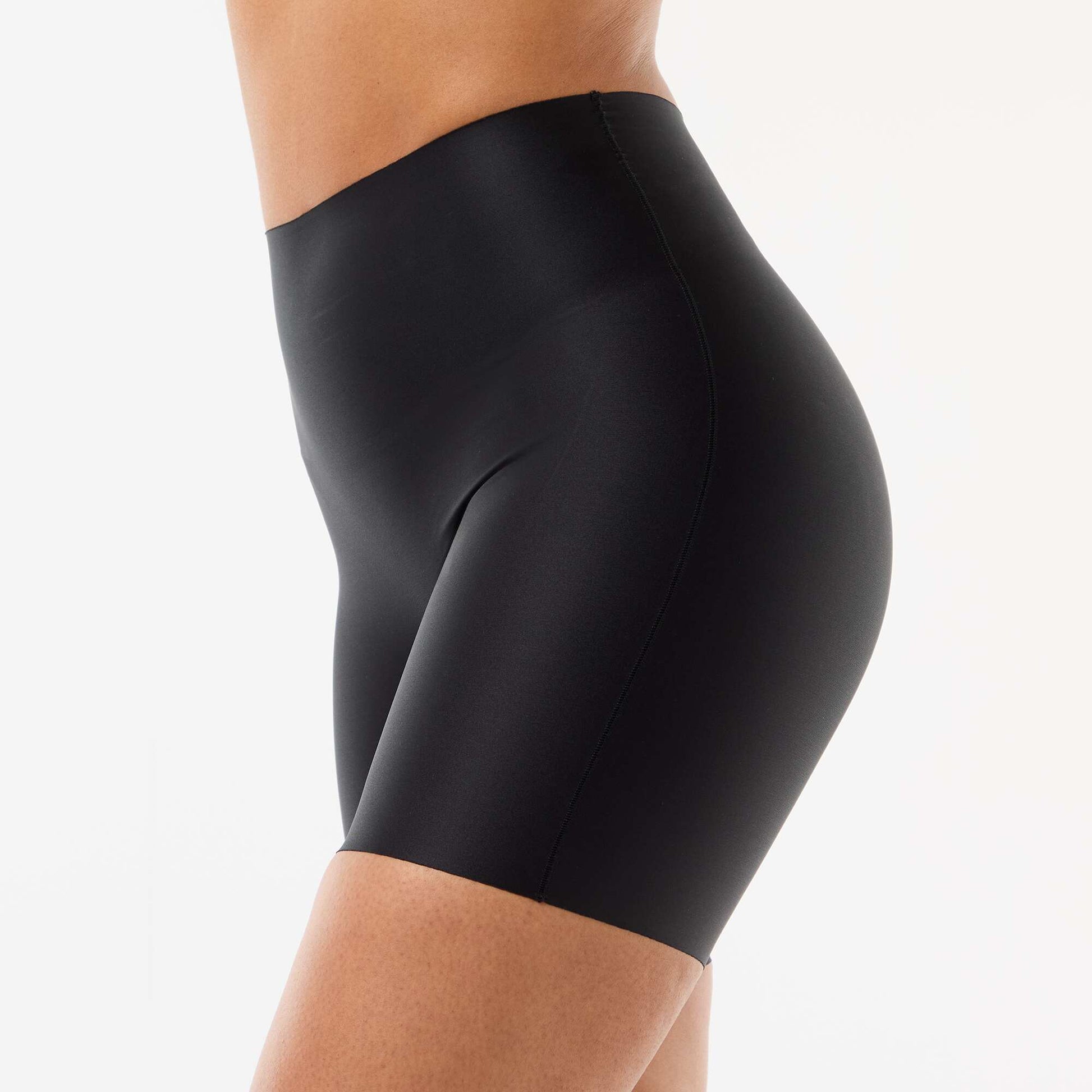 Cycliste en microfibre shapewear NOIR
