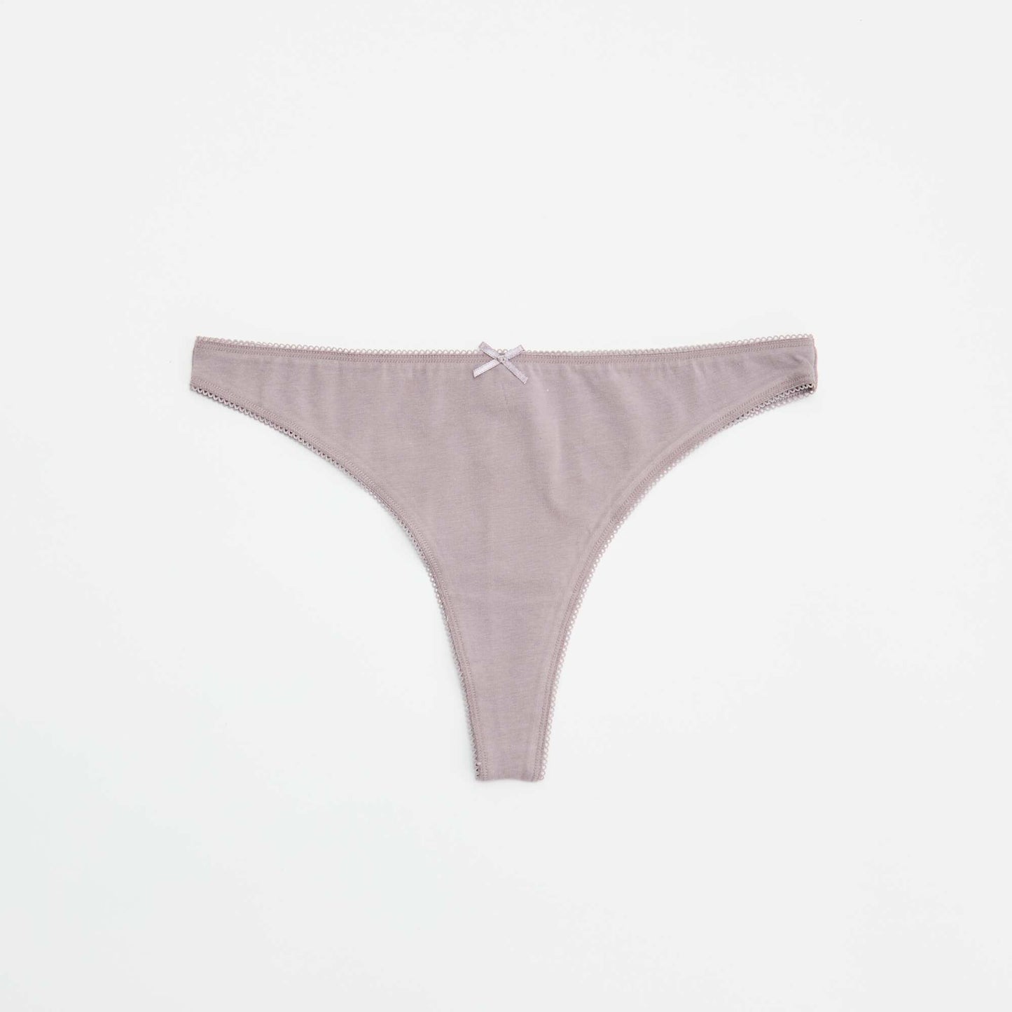 Lot de 5 tangas en coton BLEU