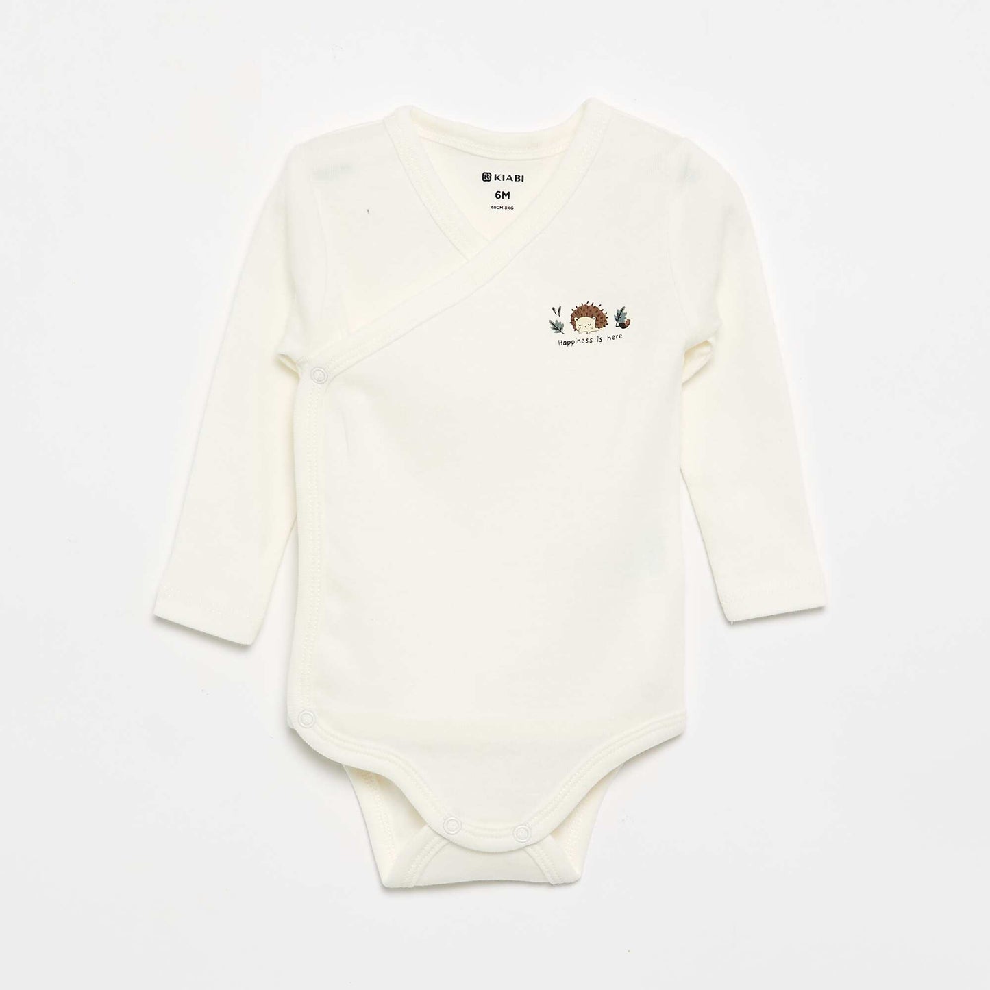 Lot de 5 bodies imprimés en coton BLEU