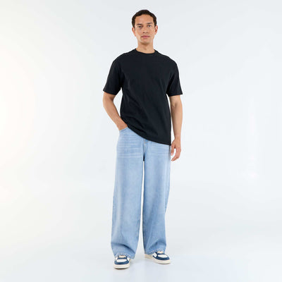 Jean baggy / coupe large BLEU