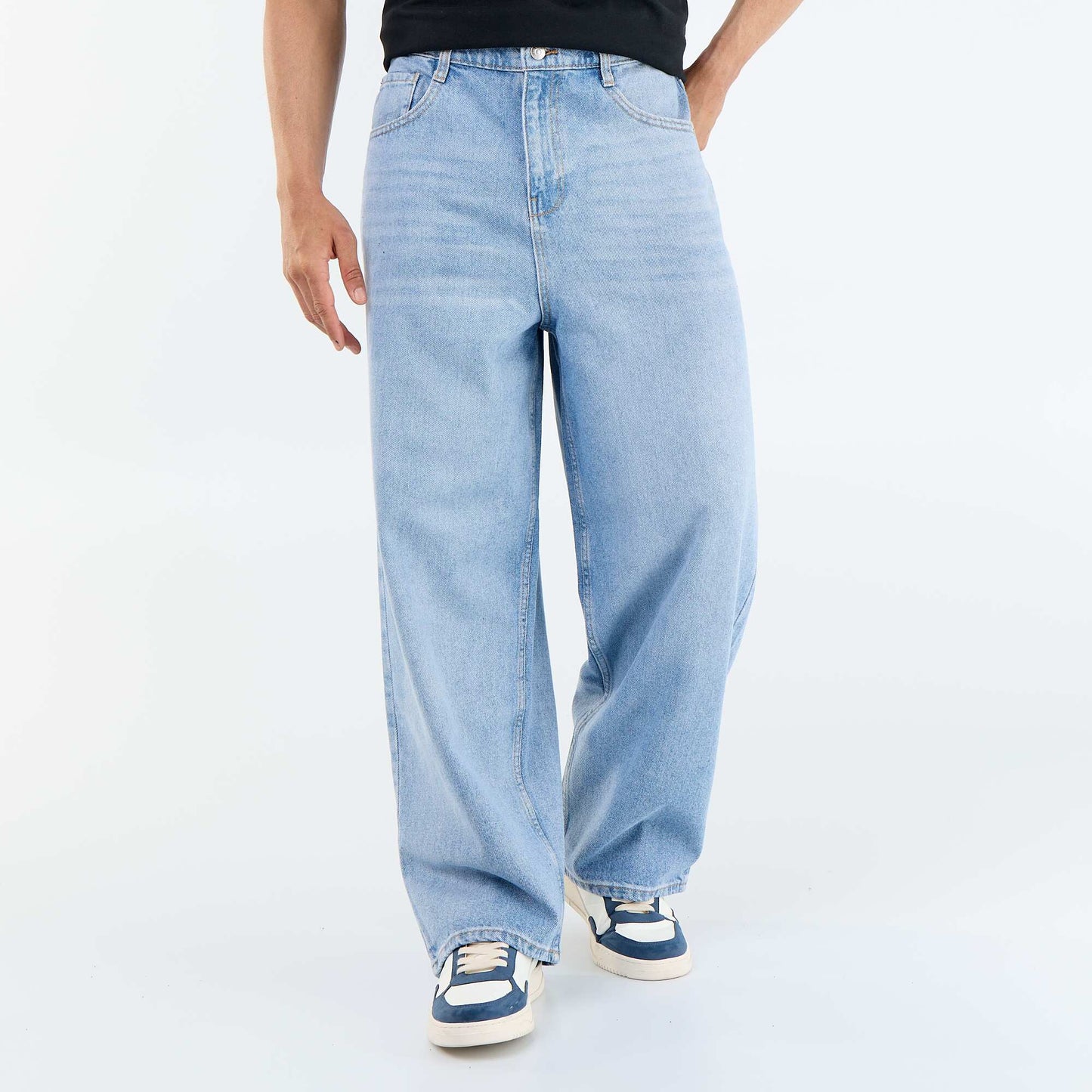 Jean baggy / coupe large BLEU