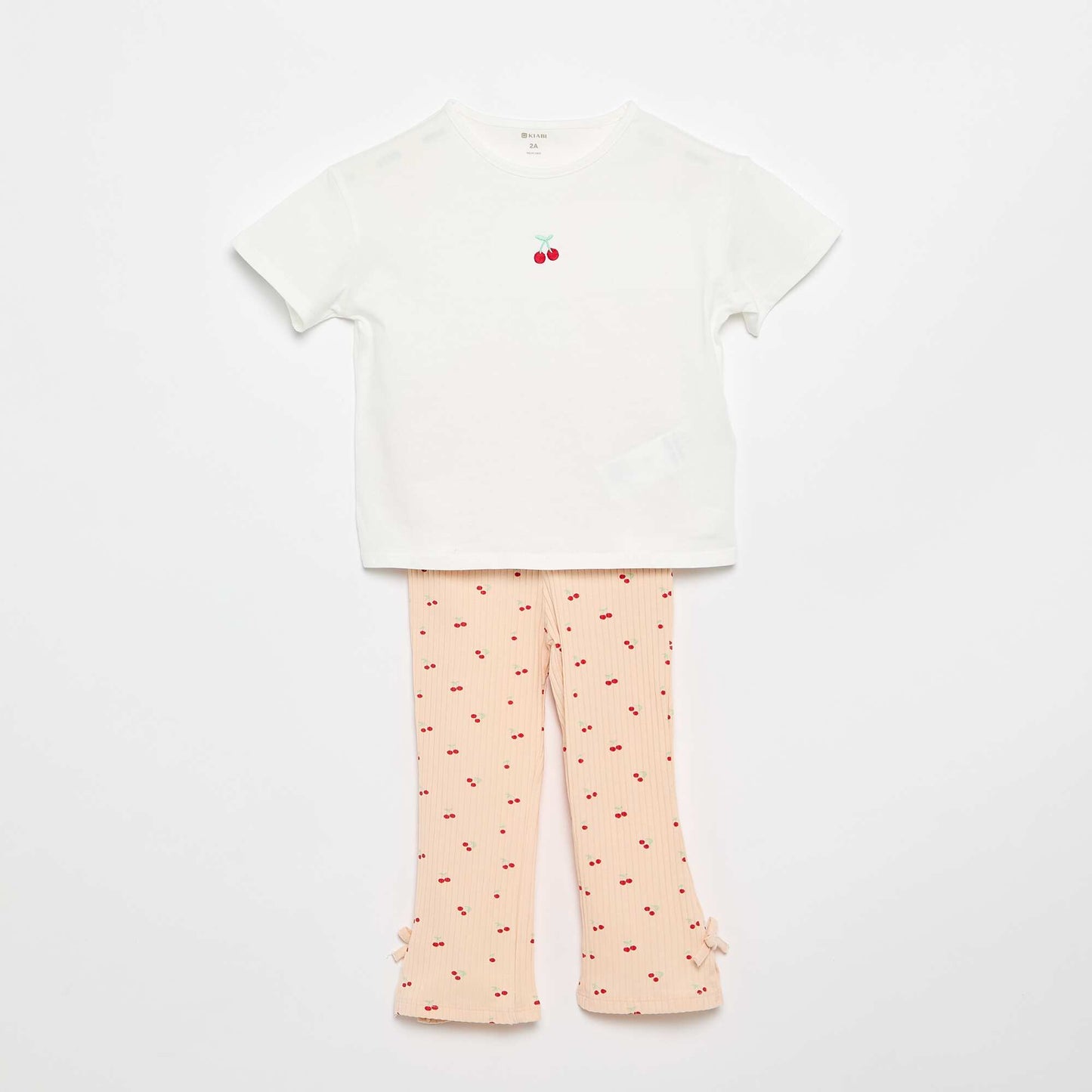 Ensemble 2 pièces T-shirt + legging ROSE