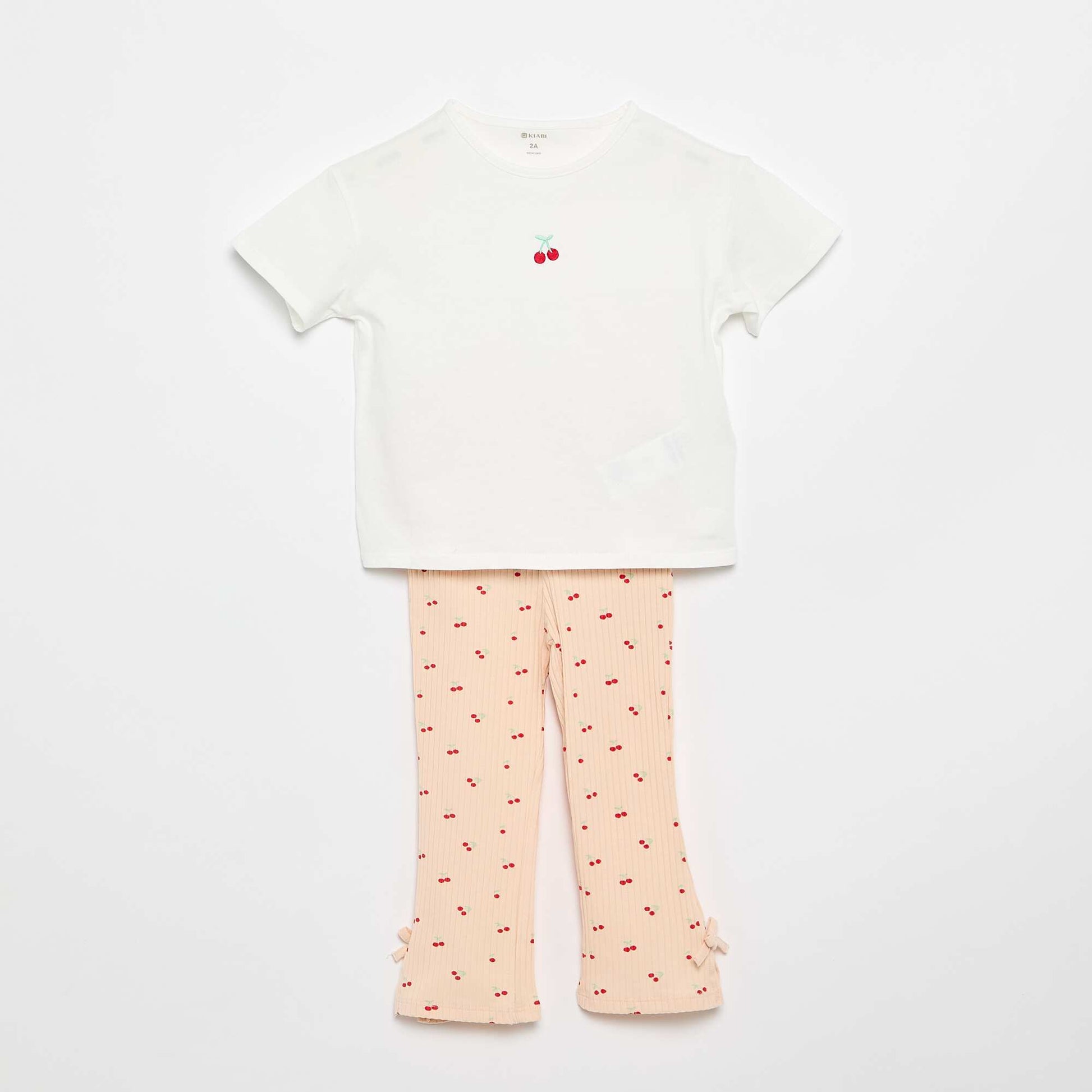 Ensemble 2 pièces T-shirt + legging ROSE