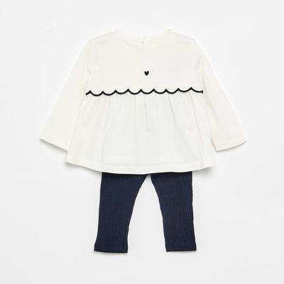Ensemble T-shirt + legging NOIR