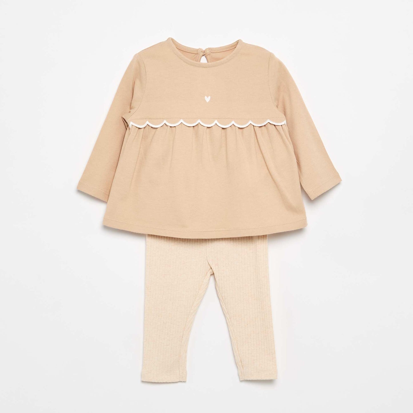 Ensemble T-shirt + legging BEIGE