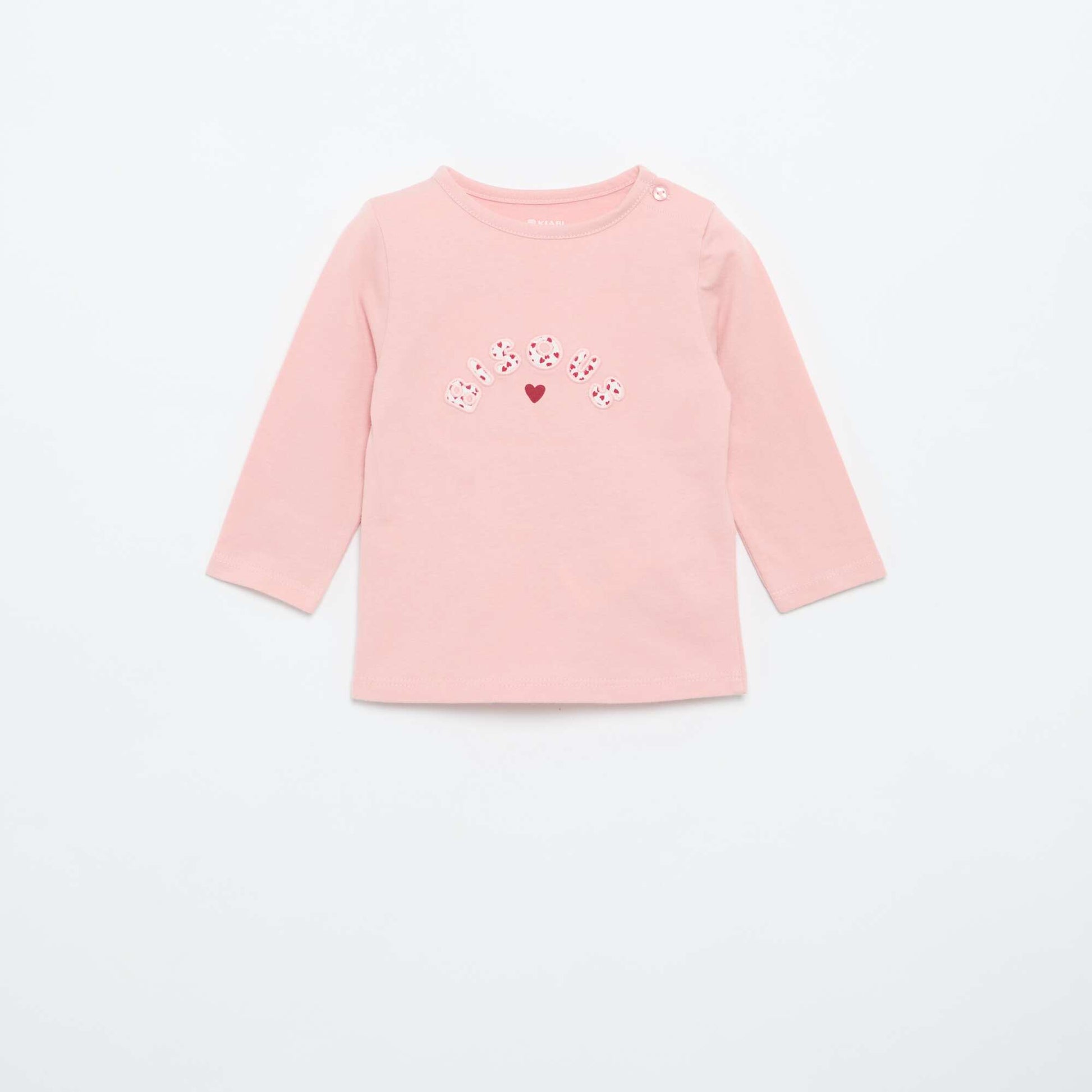 T-shirt en jersey à manches longues ROSE