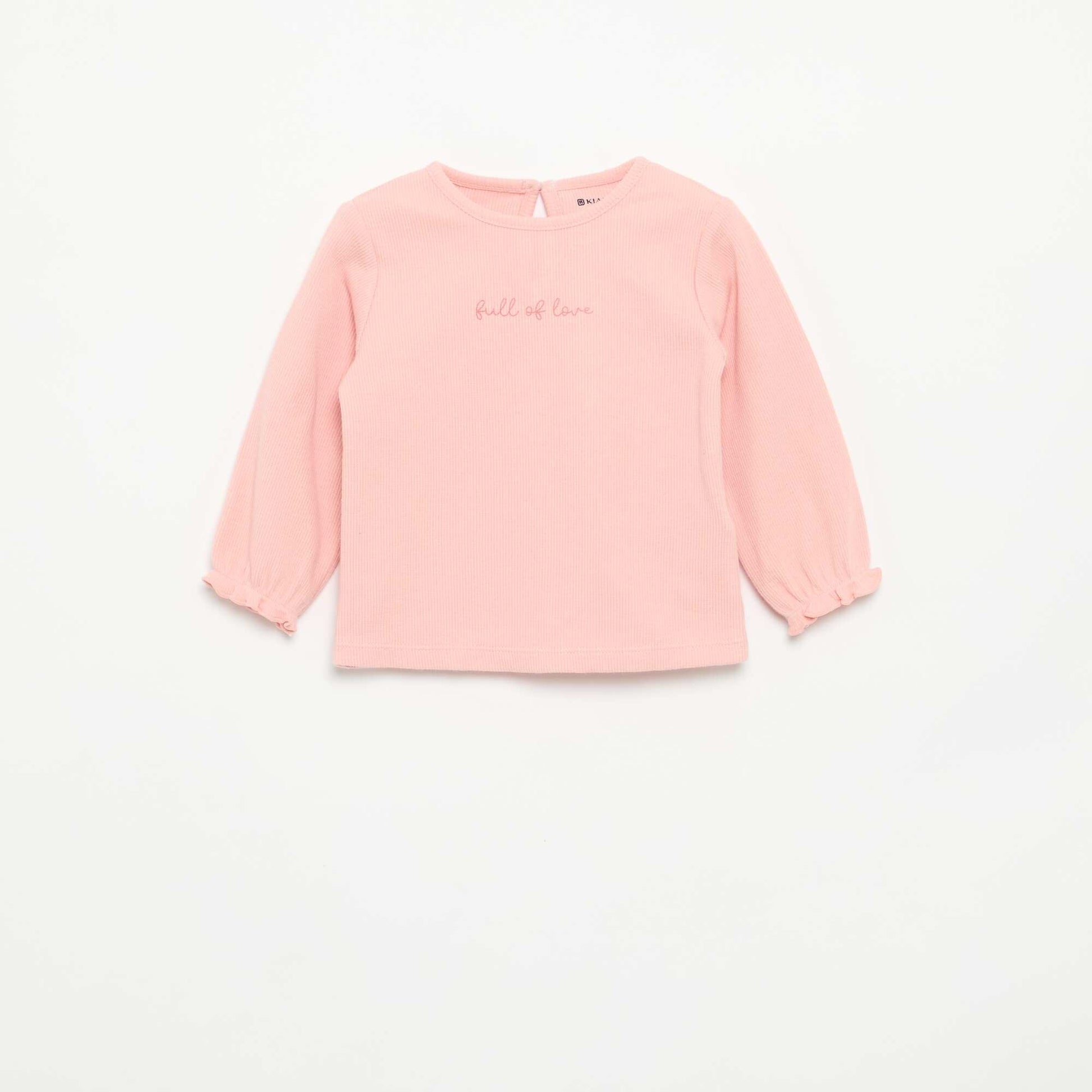 Ensemble 2 pièces - T-shirt à manches longues + legging ROSE