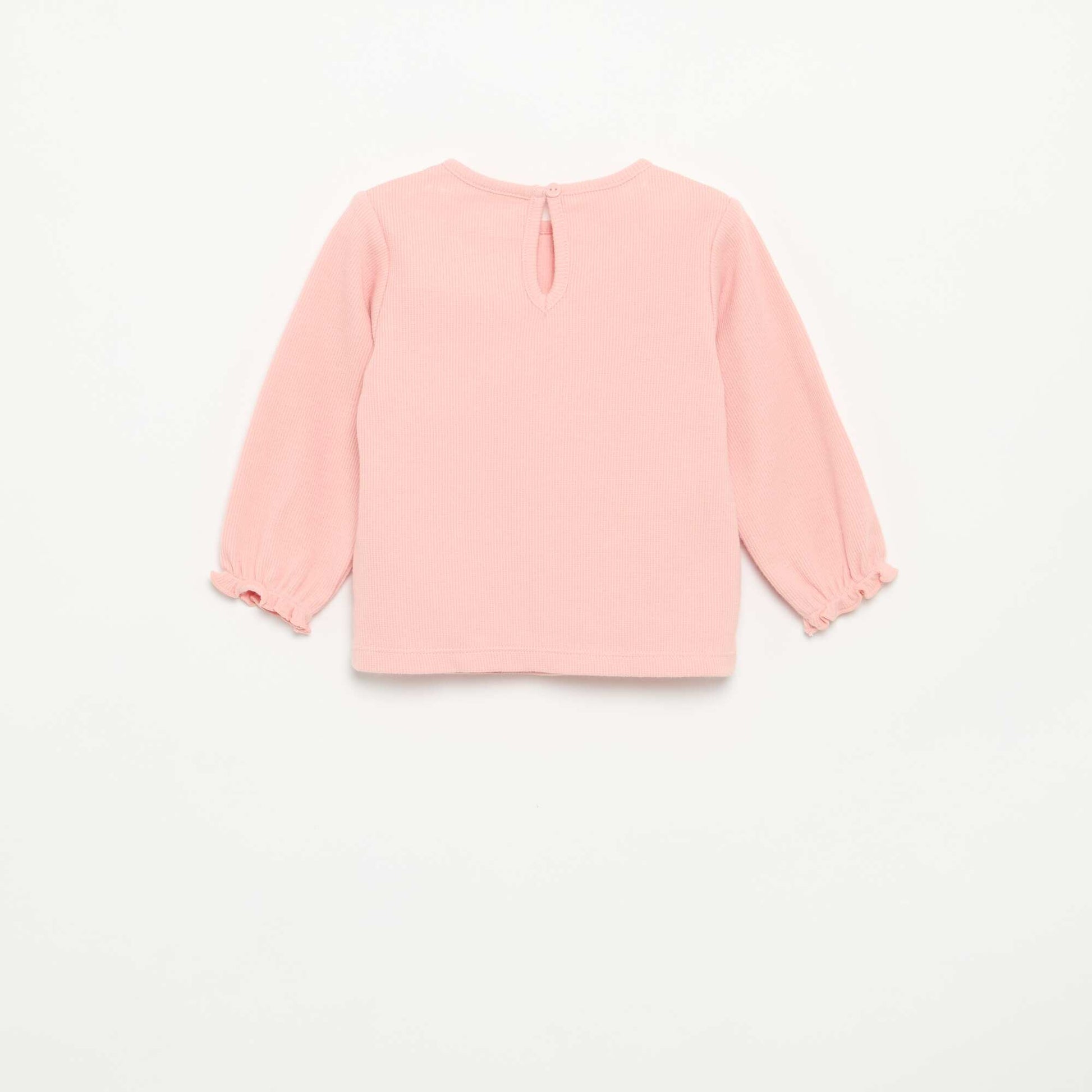 Ensemble 2 pièces - T-shirt à manches longues + legging ROSE