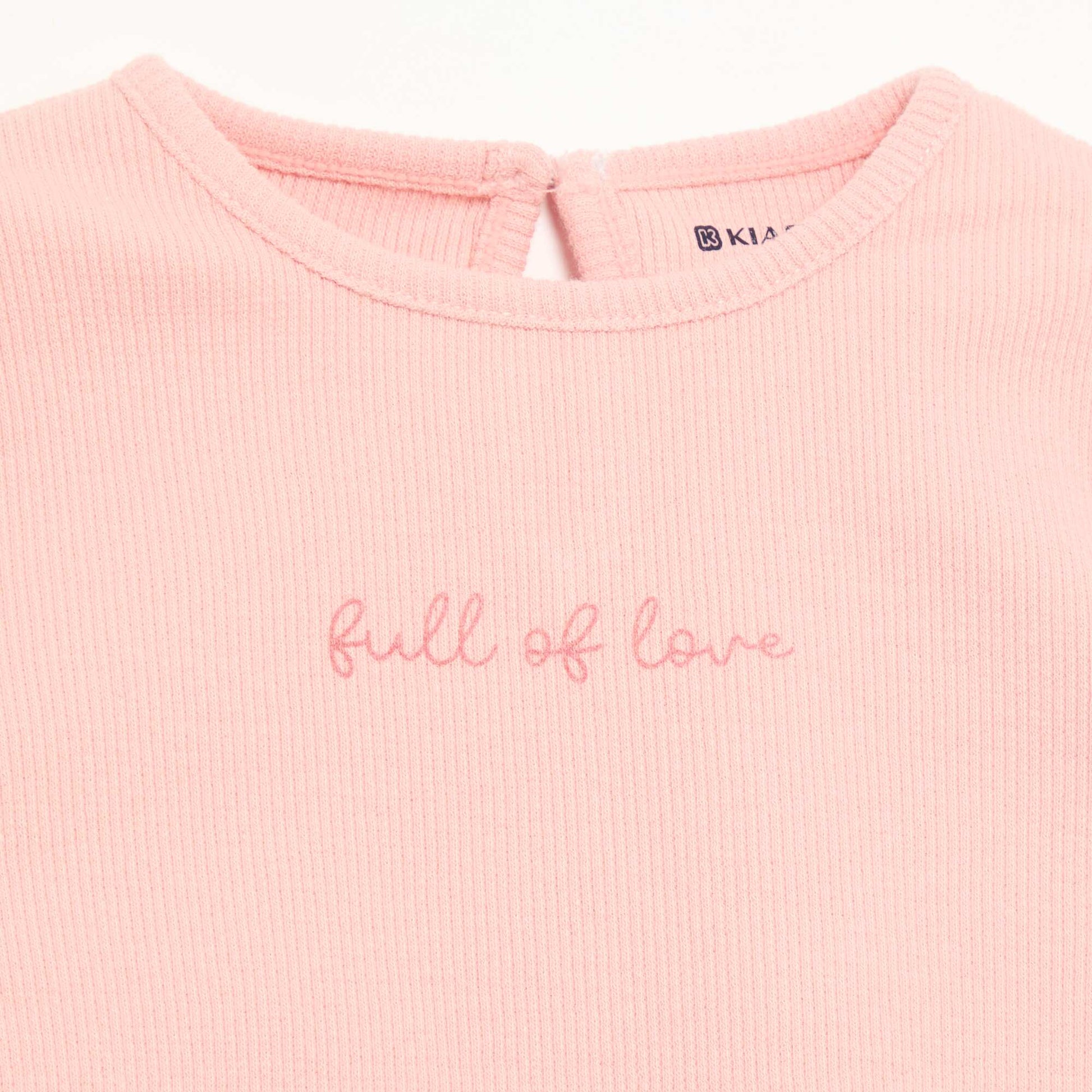 Ensemble 2 pièces - T-shirt à manches longues + legging ROSE