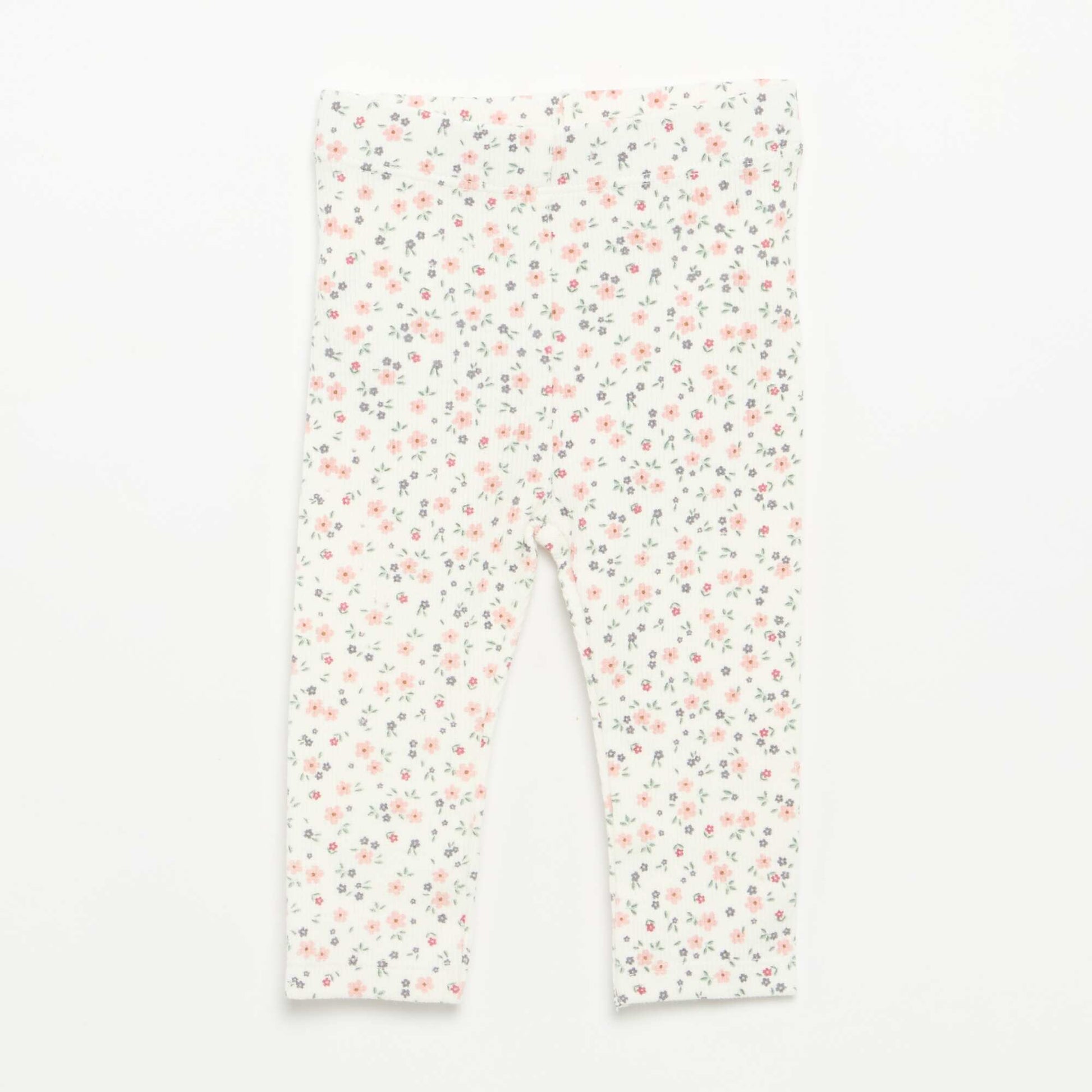 Ensemble 2 pièces - T-shirt à manches longues + legging ROSE