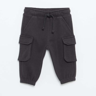 Pantalon jogging multipoches NOIR
