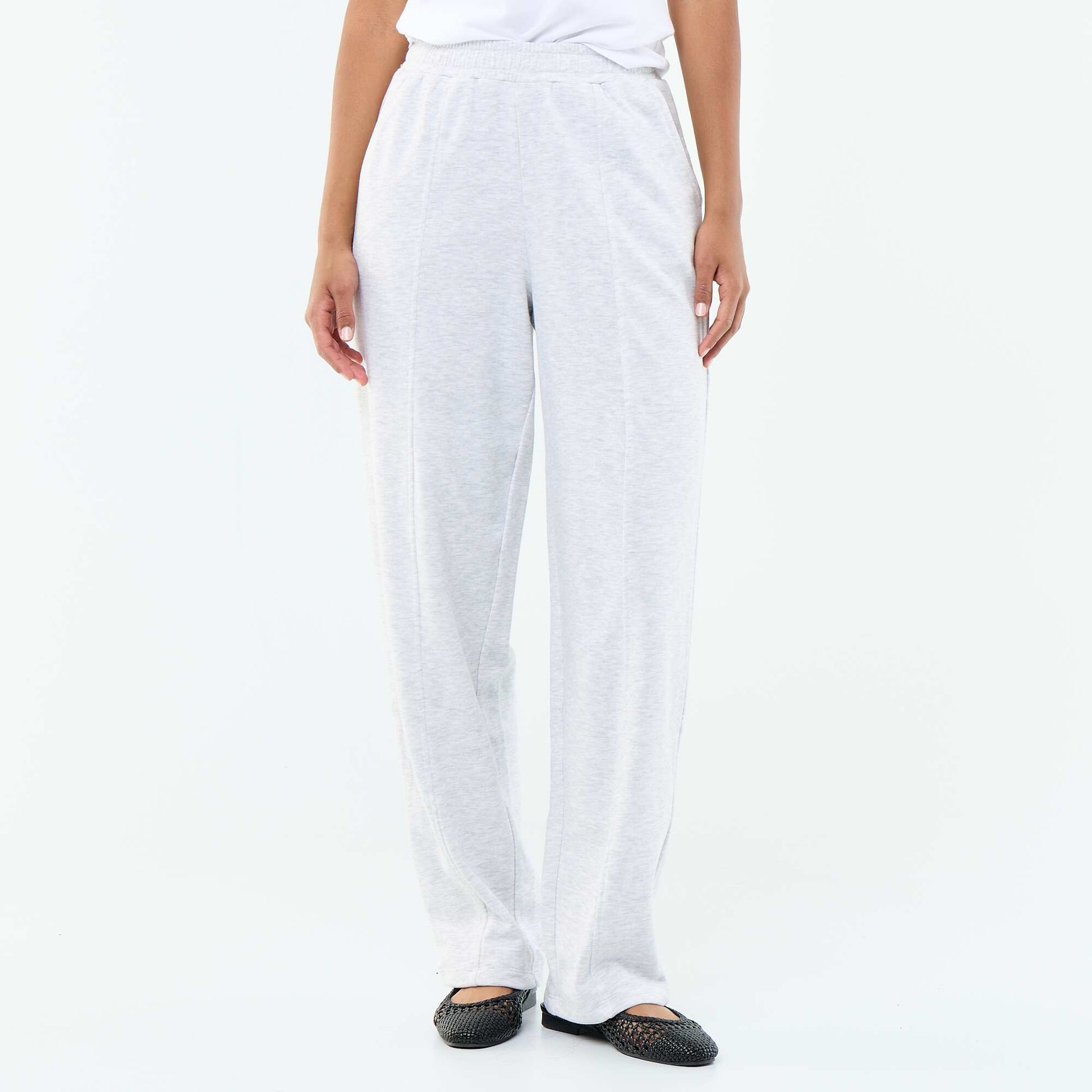Jogging maille lourde GRIS