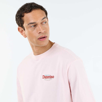 T-shirt à manches courtes avec imprimés et broderies recto/verso ROSE