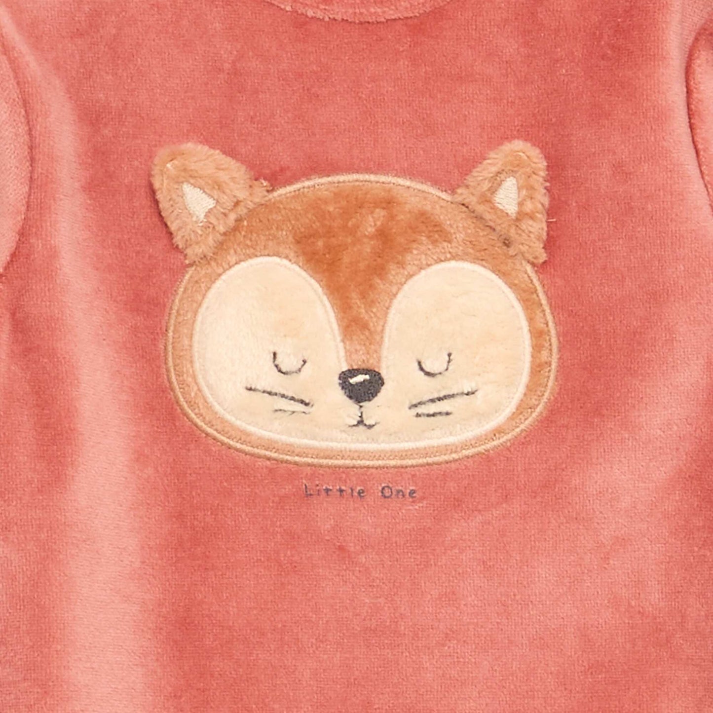 Dors bien en velours ROSE
