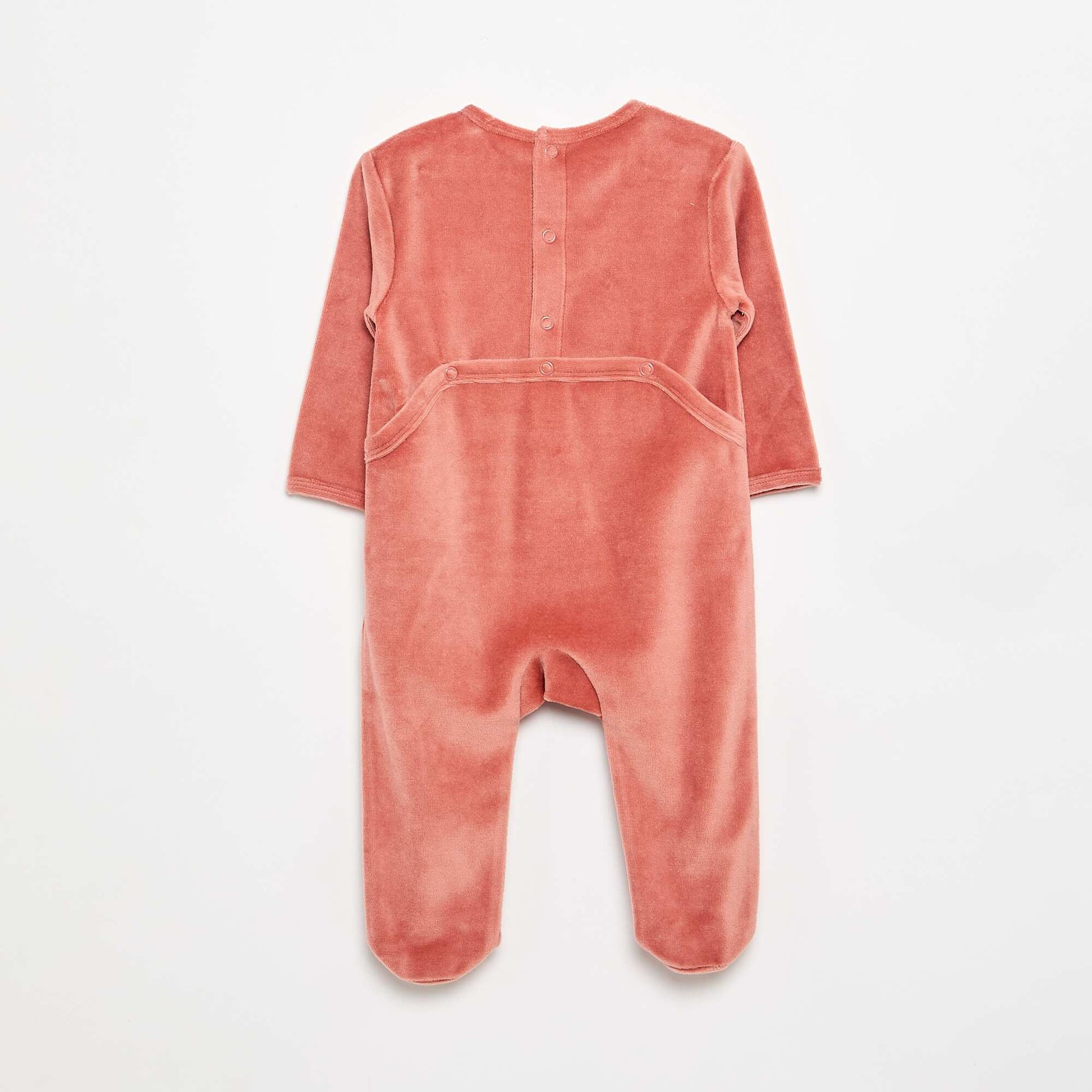 Dors bien en velours ROSE