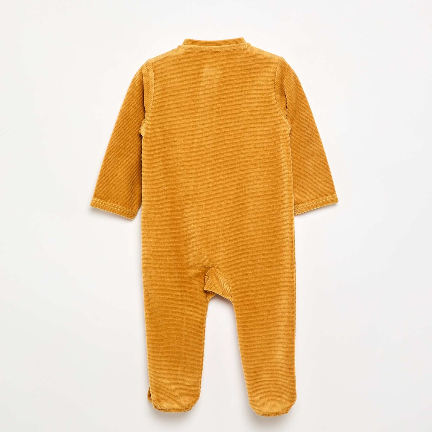 Pyjama dors bien en velours JAUNE