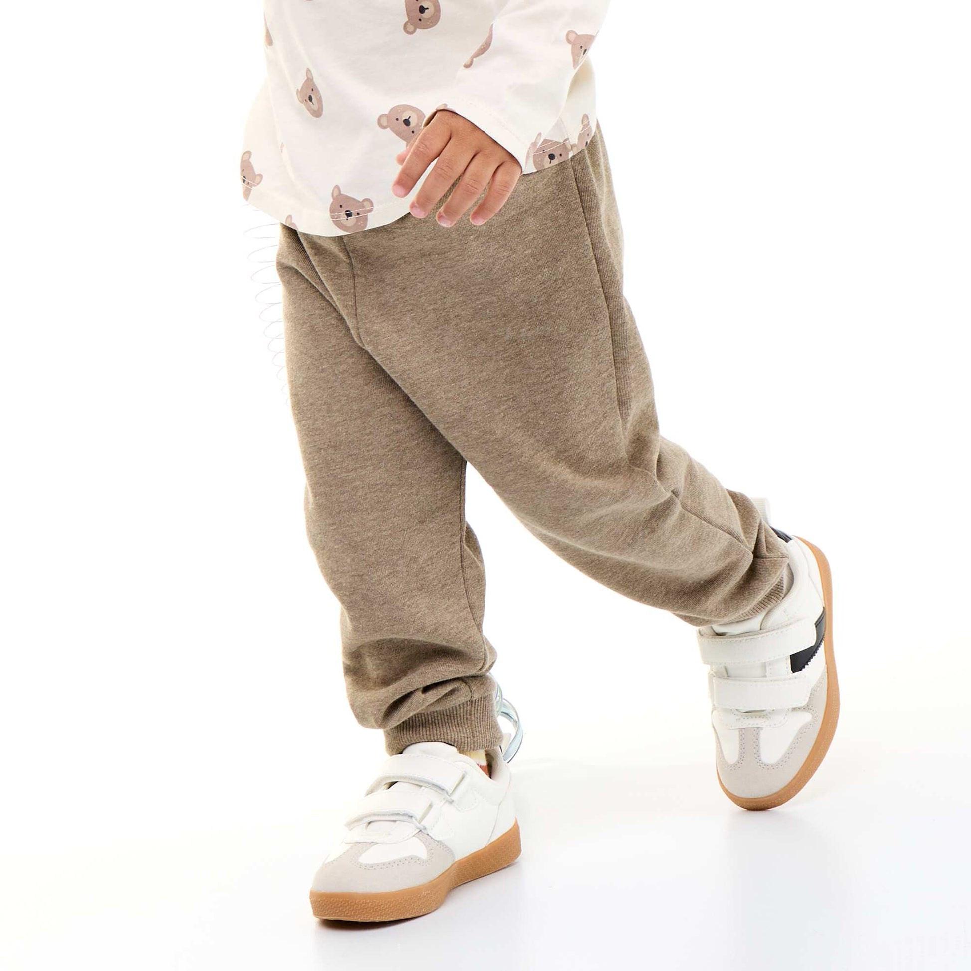 Lot de 3 jogging en French Terry BEIGE