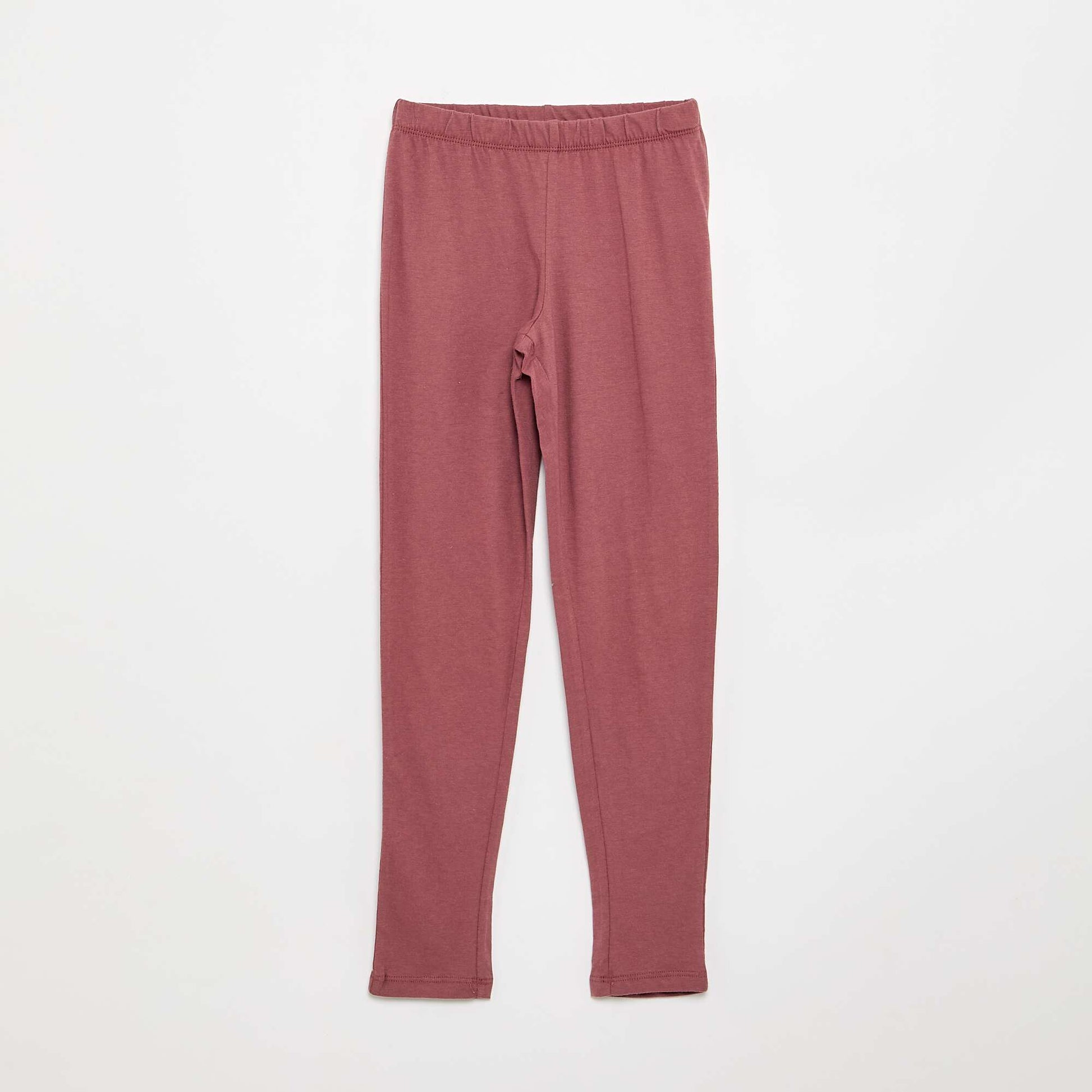 Pyjama long en jersey de coton - 2 pièces ROSE