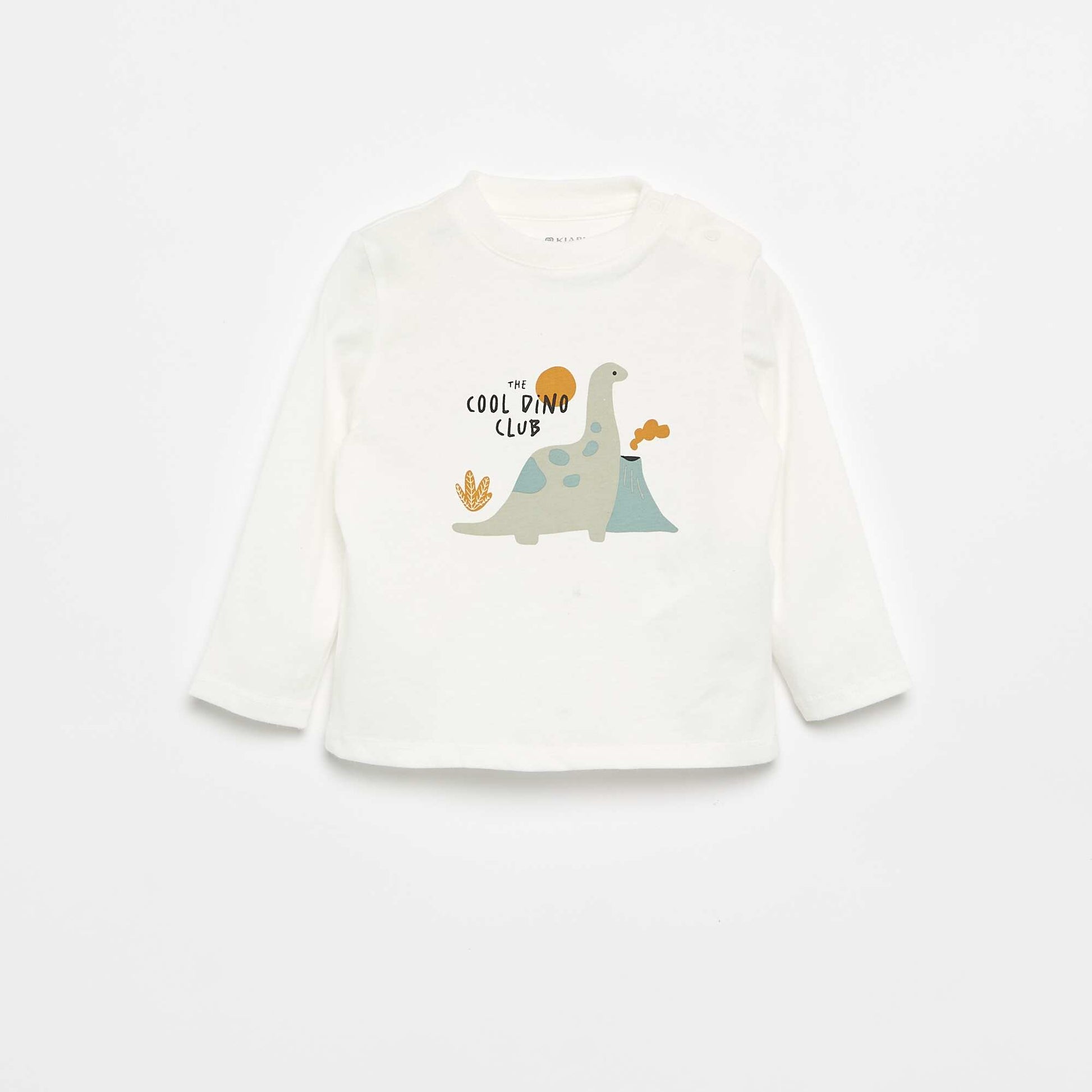 Ensemble T-shirt + pantalon de jogging - 2 pièces BLANC