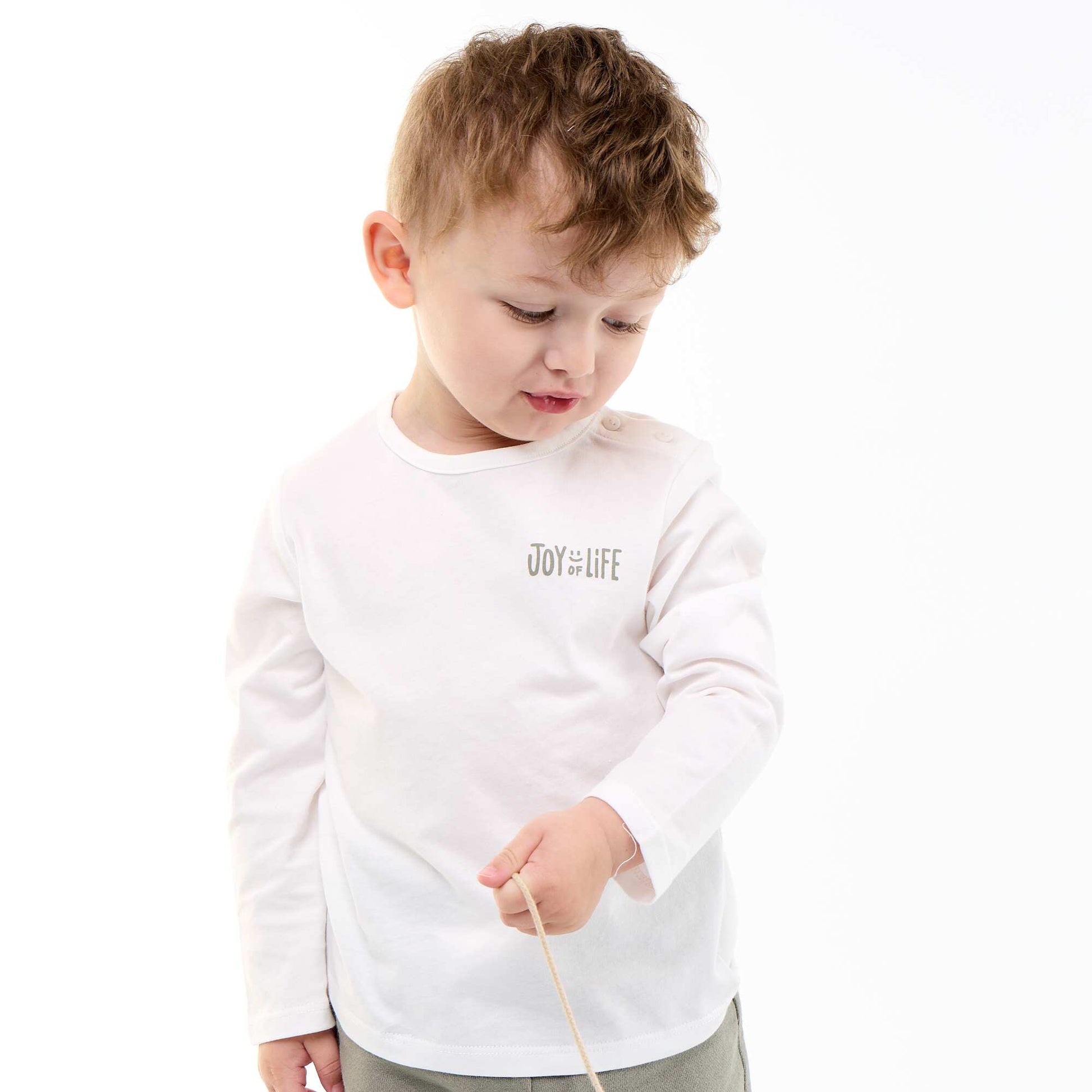 Ensemble sweat + jogging + t-shirt - 3 pièces KAKI