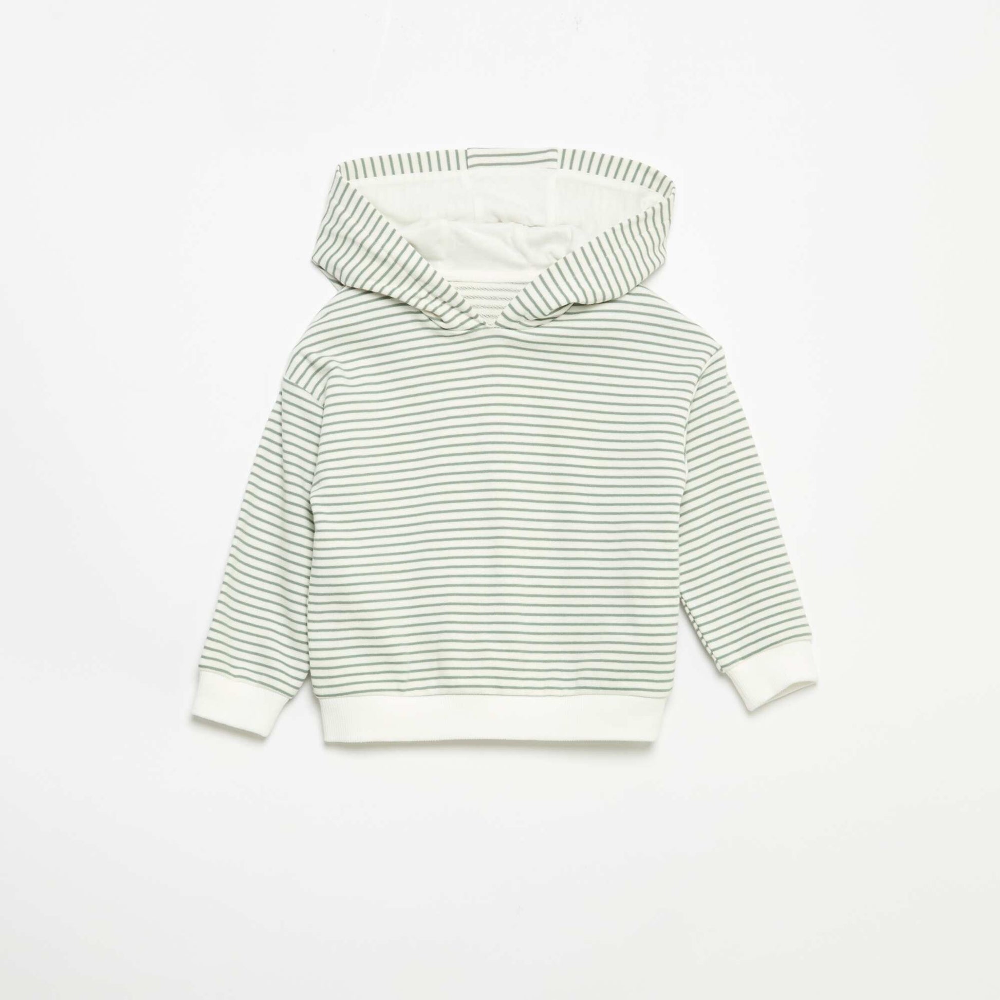 Ensemble sweat + jogging + t-shirt - 3 pièces KAKI