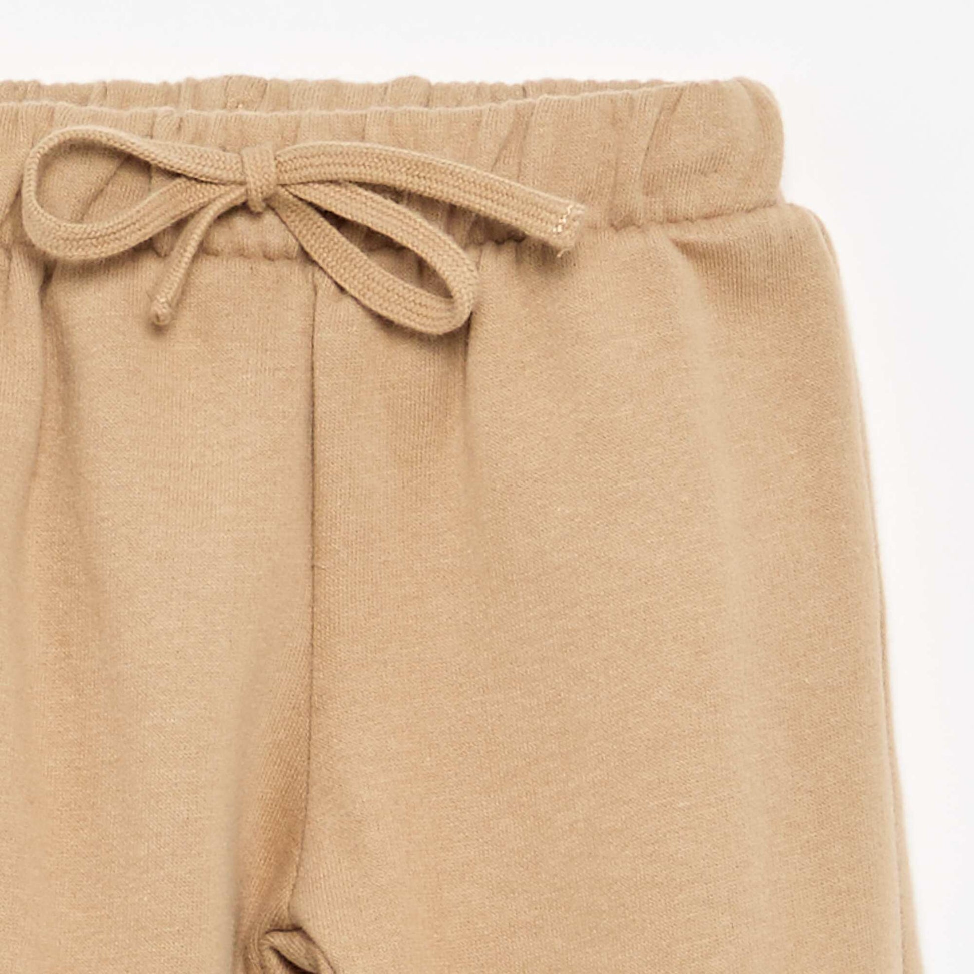 Pantalon de jogging en polaire BEIGE