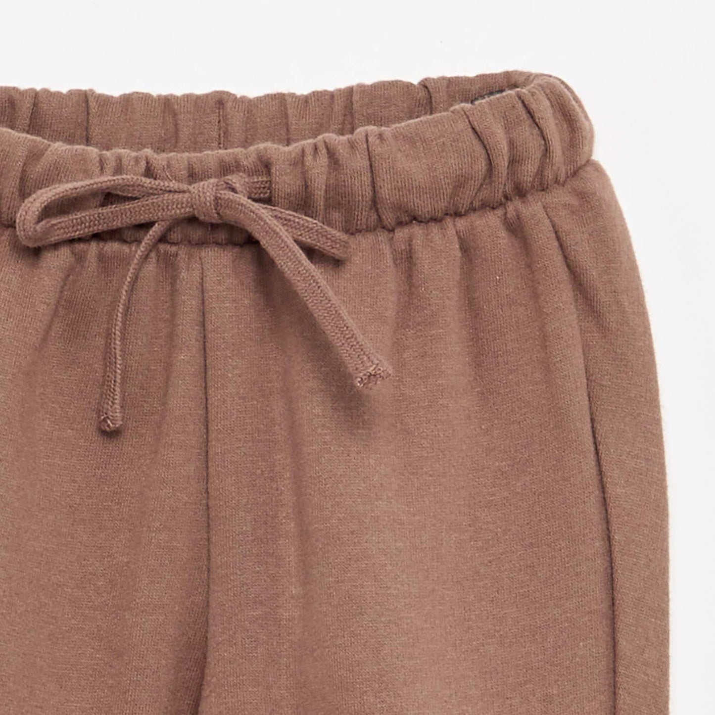 Pantalon de jogging en polaire MARRON