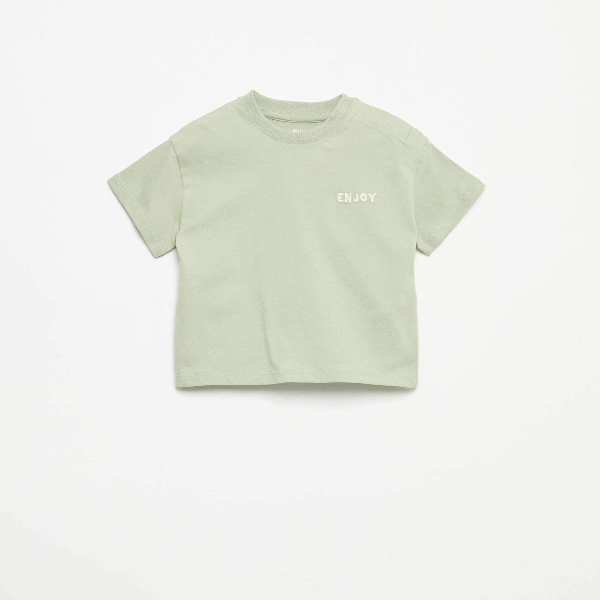 Ensemble T-shirt + pantalon de jogging VERT