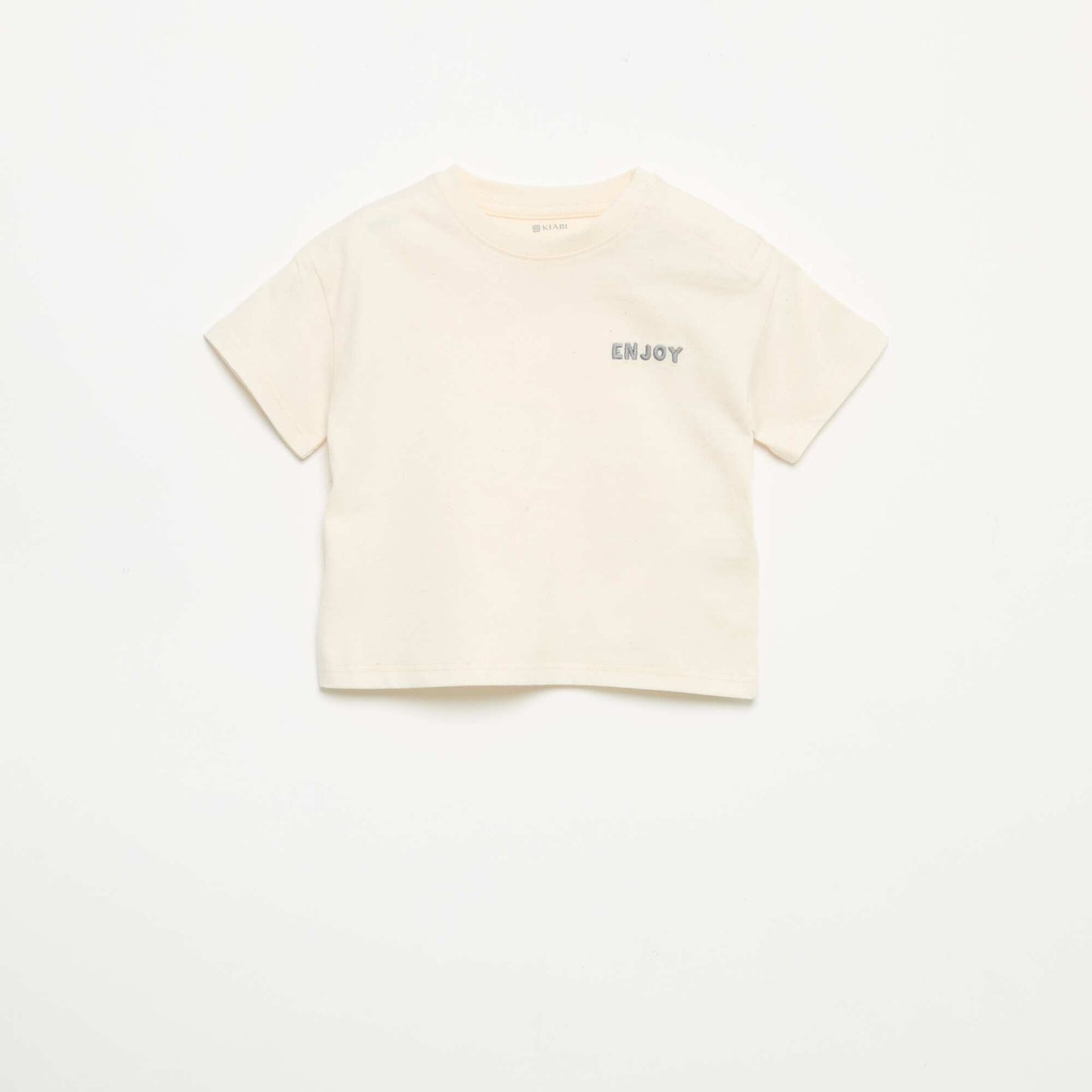 Ensemble T-shirt + pantalon de jogging BLANC