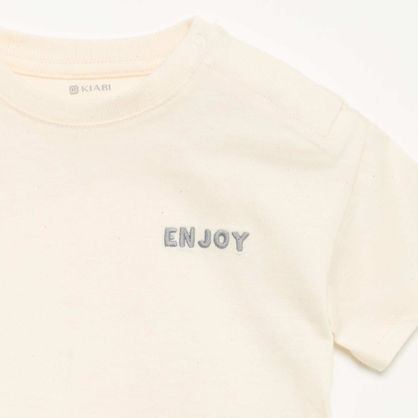 Ensemble T-shirt + pantalon de jogging BLANC