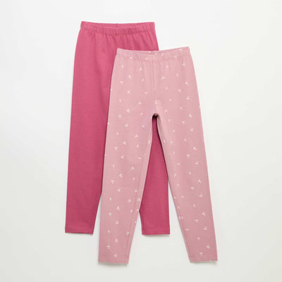 Lot de 2 leggings longs ROSE