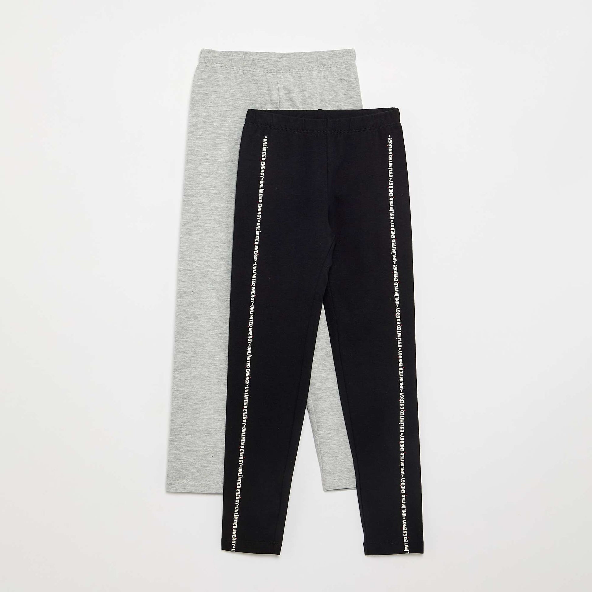 Lot de 2 leggings longs NOIR