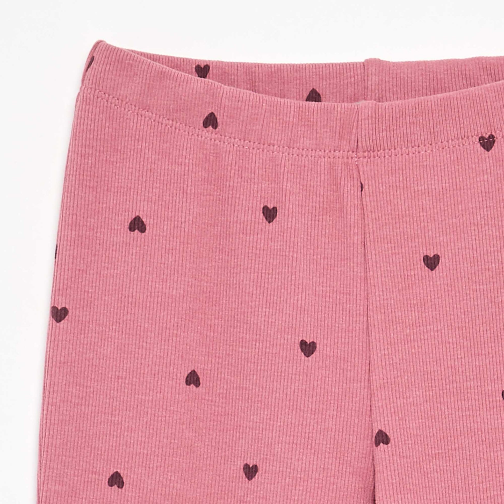Legging long à motif ROSE