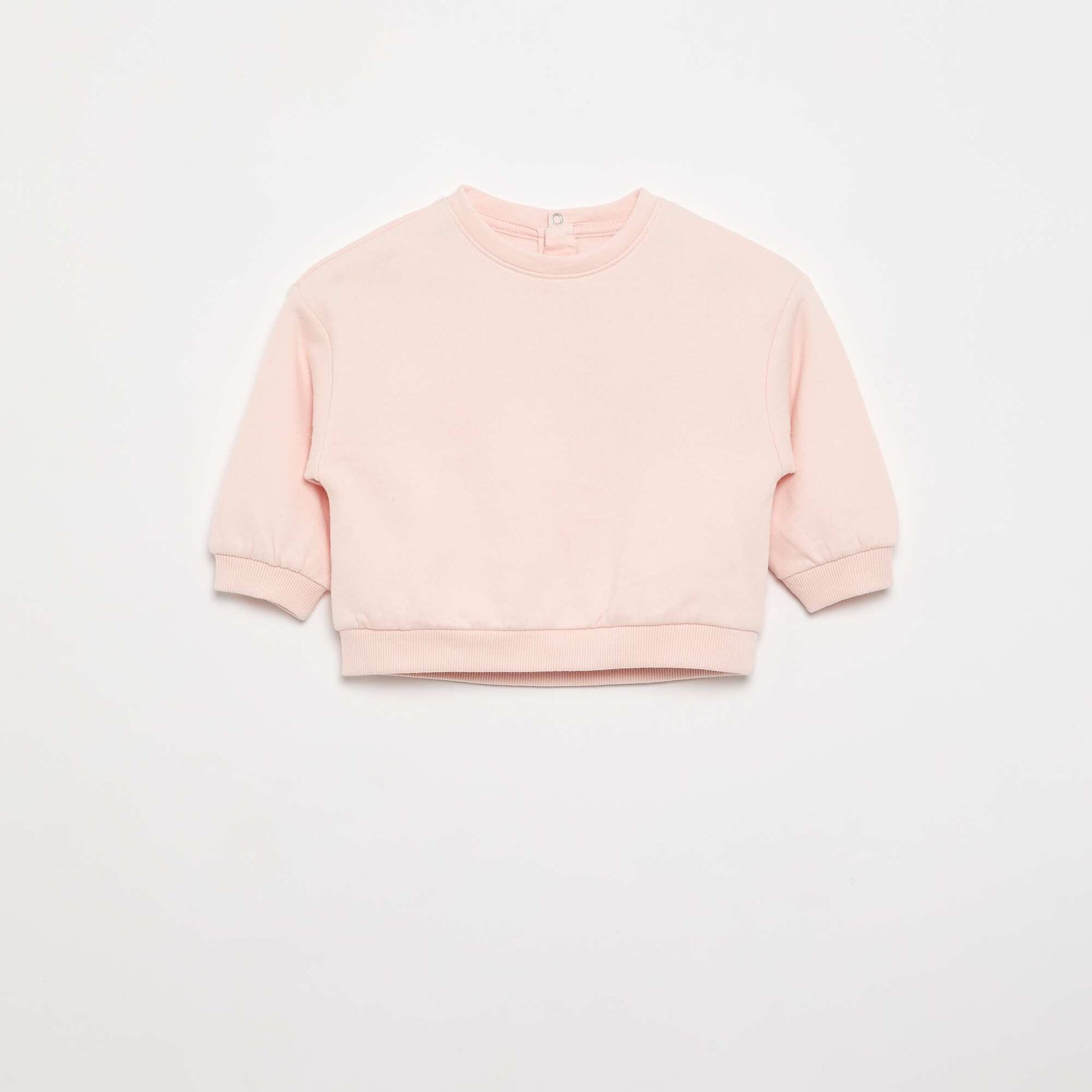 Lot de 2 sweats en molleton ROSE