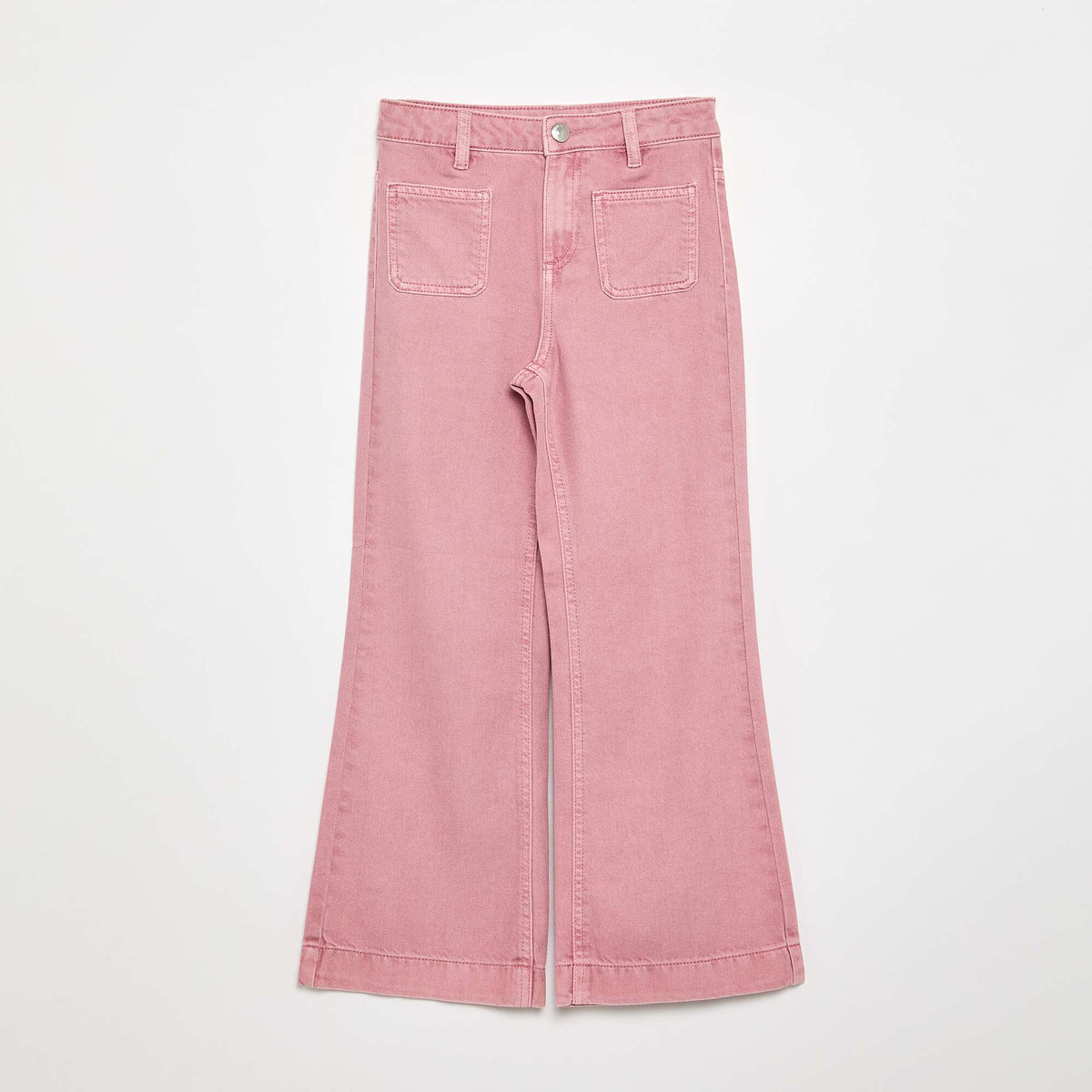 Pantalon flare en denim ROSE