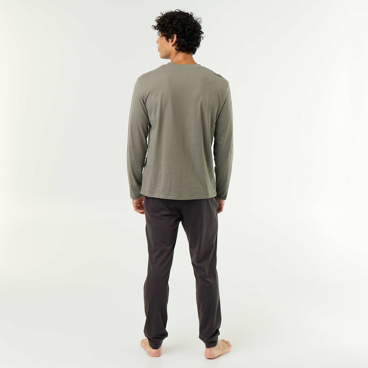 Ensemble de pyjama long en jersey - 2 pièces VERT