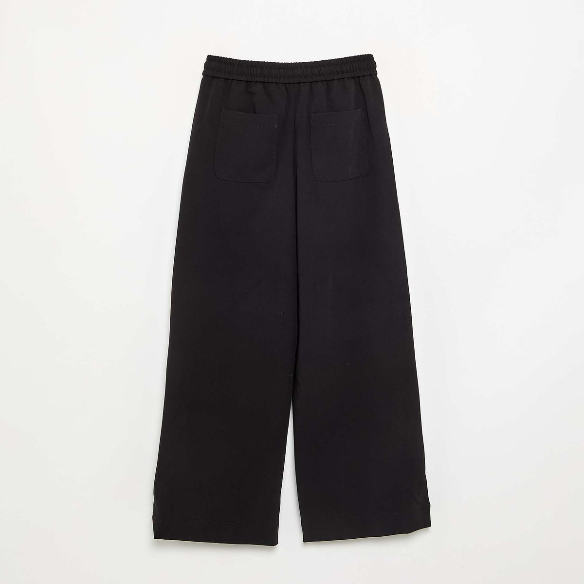 Pantalon wide leg / coupe large NOIR