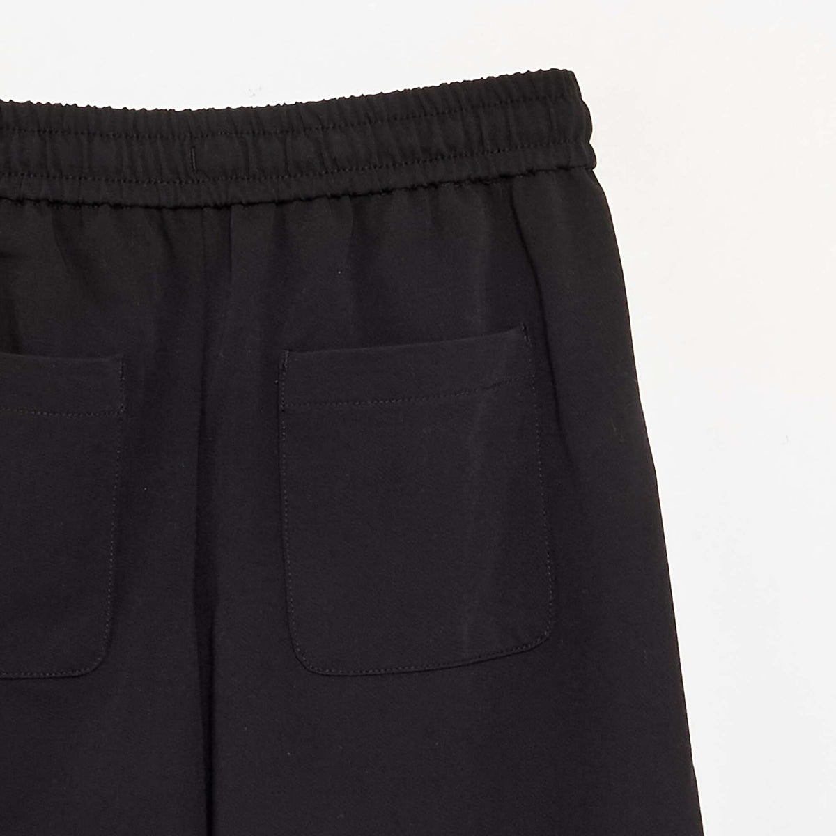 Pantalon wide leg / coupe large NOIR