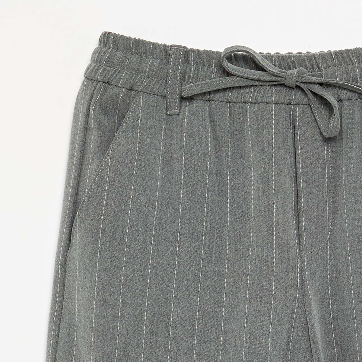 Pantalon wide leg / coupe large GRIS
