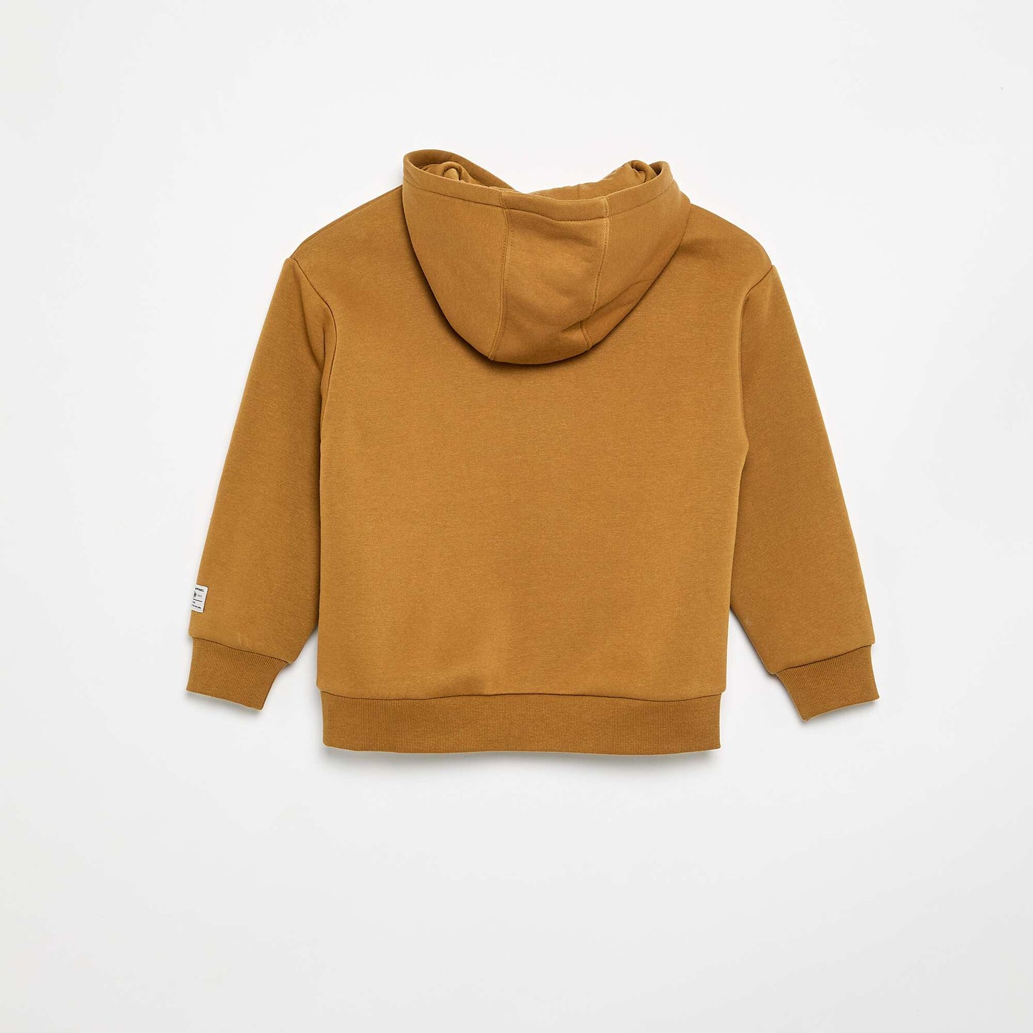 Sweat à capuche imprimé JAUNE