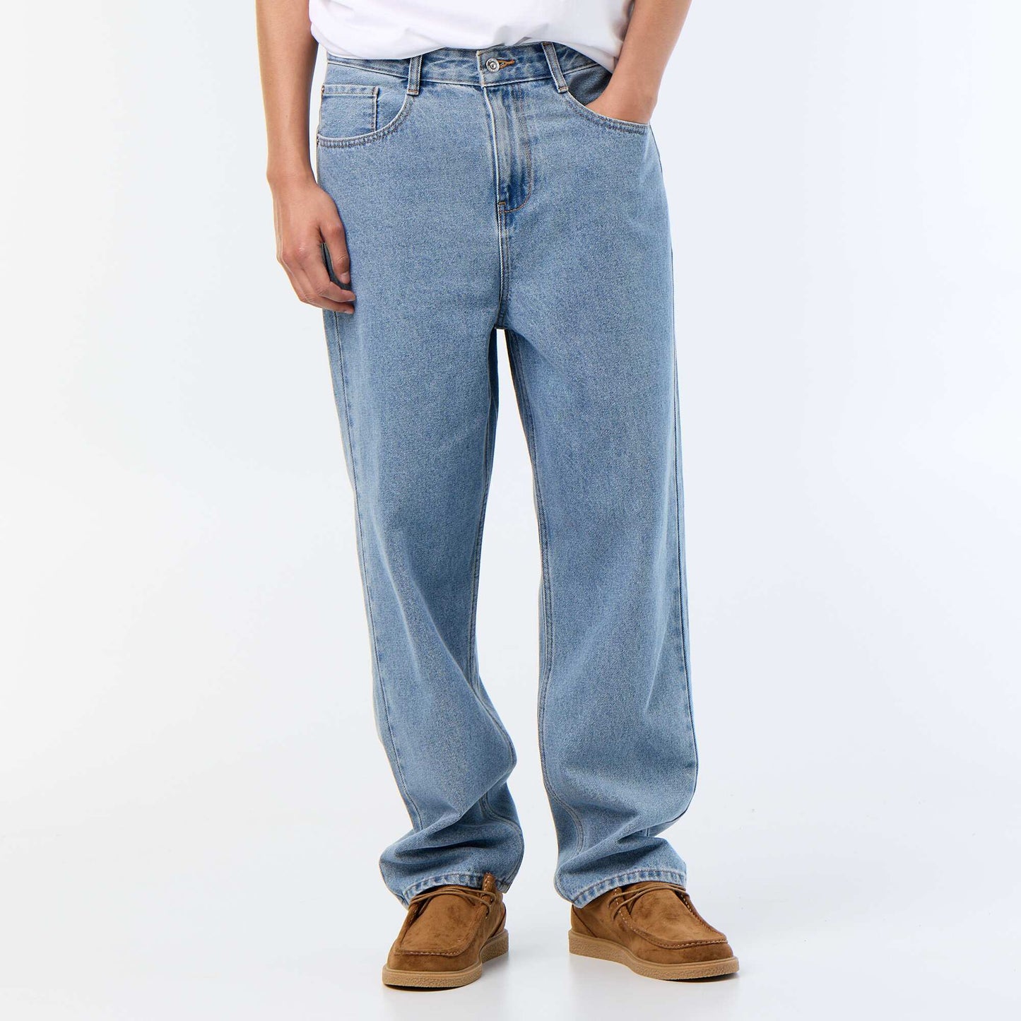 Jean coupe large / relaxed fit BLEU