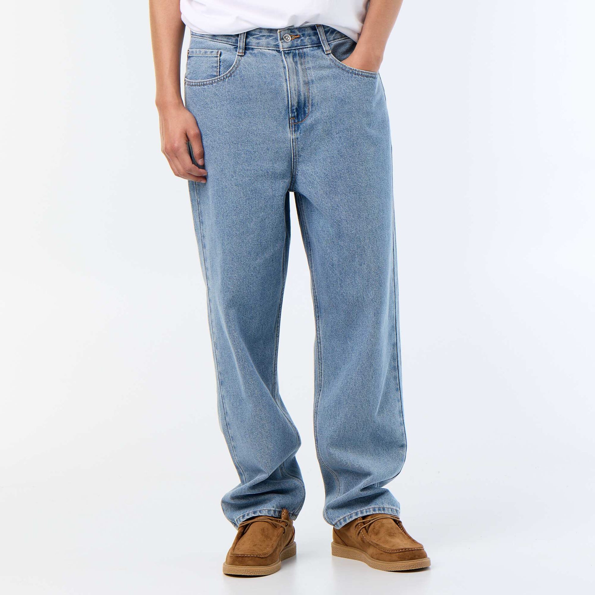 Jean coupe large / relaxed fit BLEU