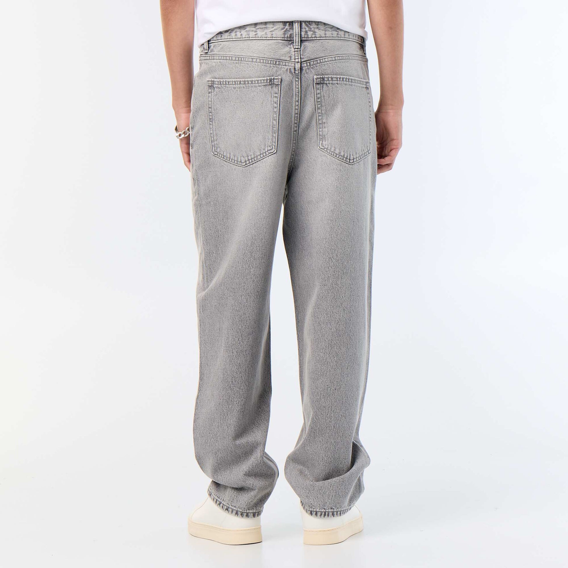 Jean coupe large / relaxed fit GRIS