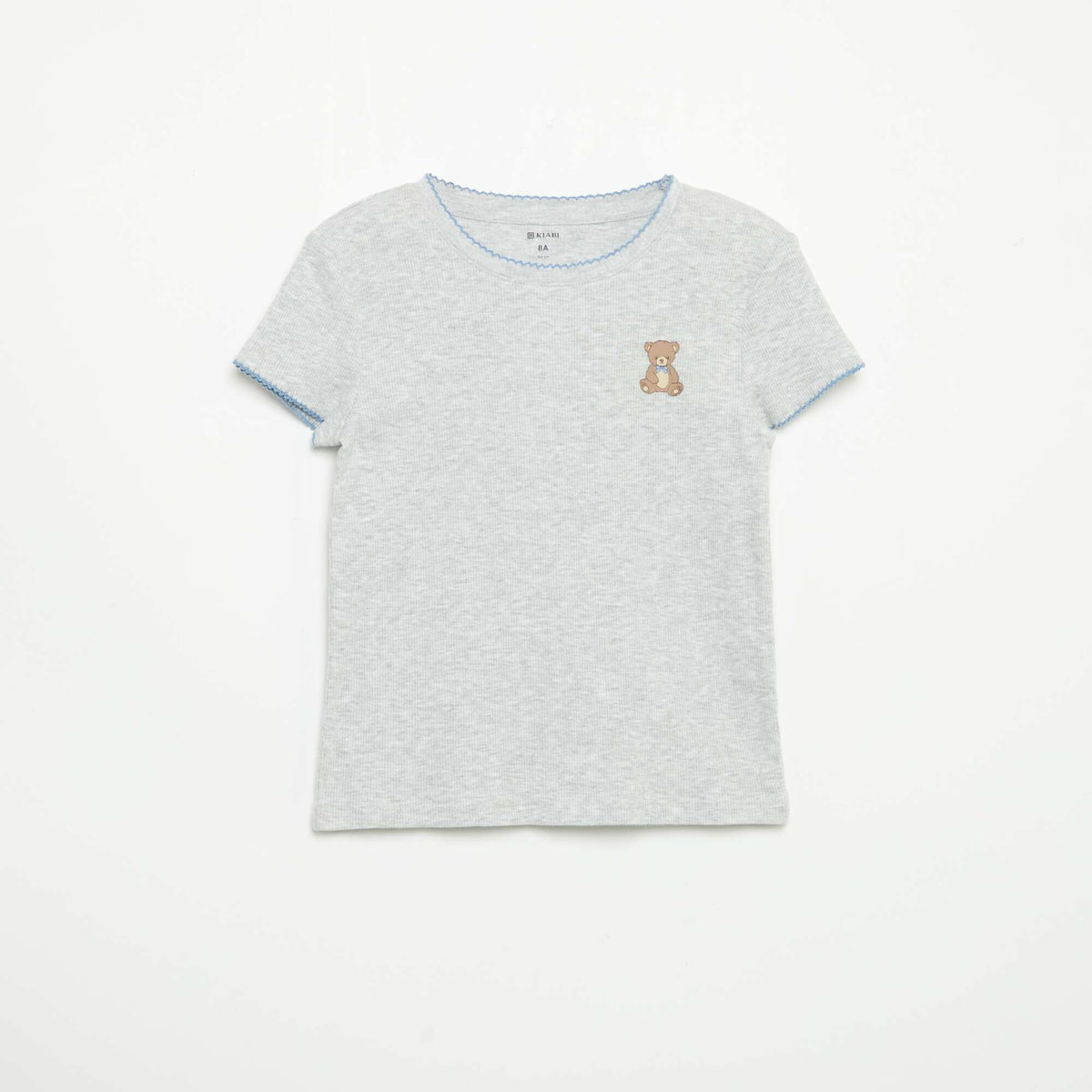 Pyjama 2 pièces - T-shirt à manches courtes + pantalon rayé BLEU