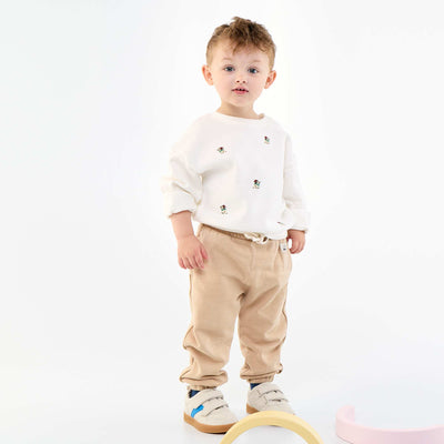 Pantalon de jogging uni BEIGE