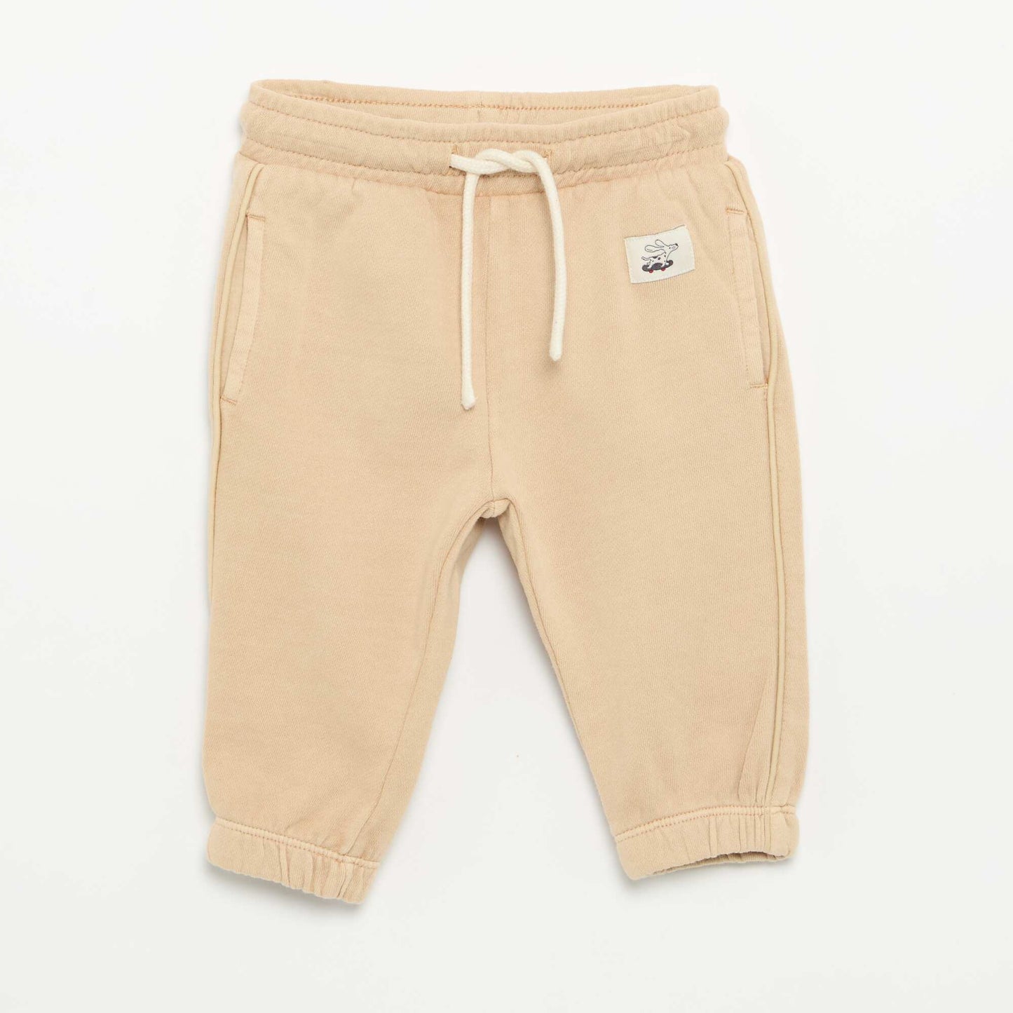 Pantalon de jogging uni BEIGE